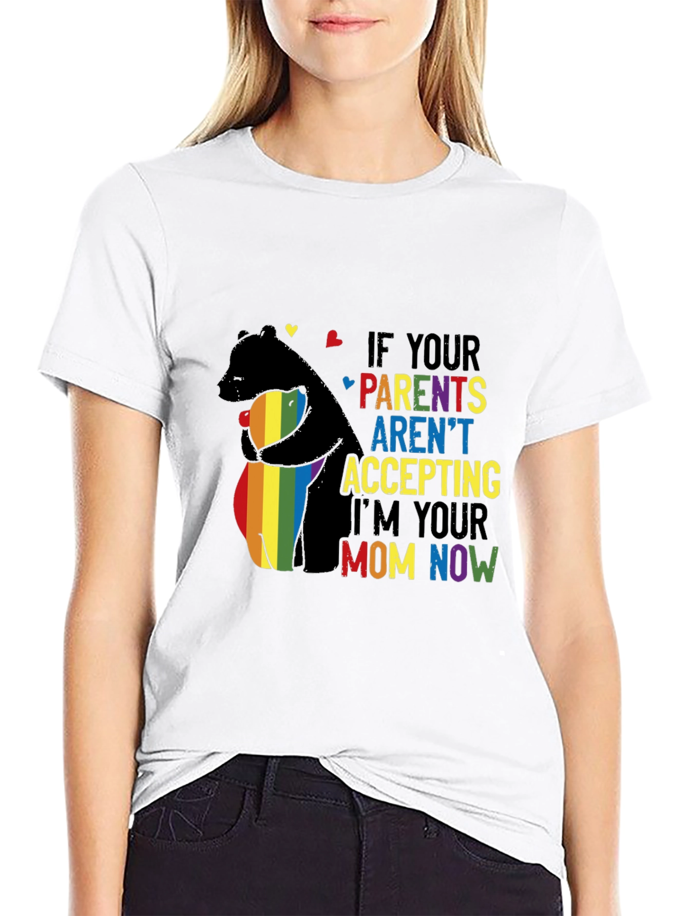 LGBTQ+ Pride Bear Graphic Tee
