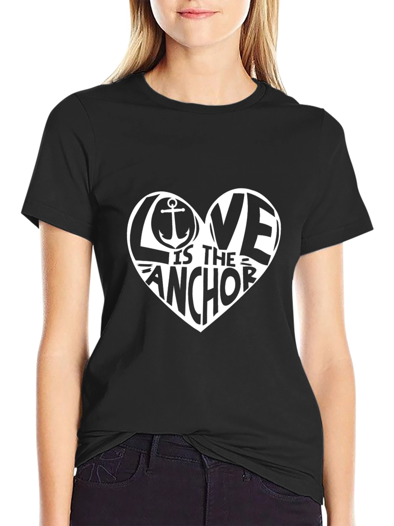 Love is the Anchor Graphic T-Shirt