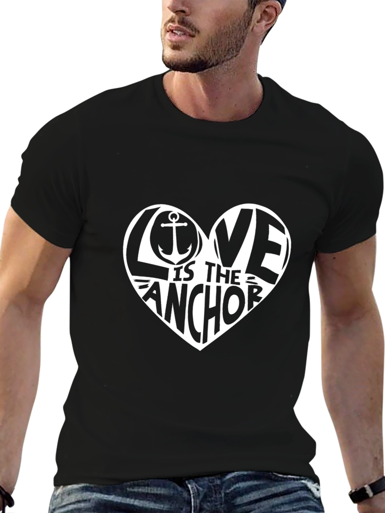 Love is the Anchor Graphic T-Shirt