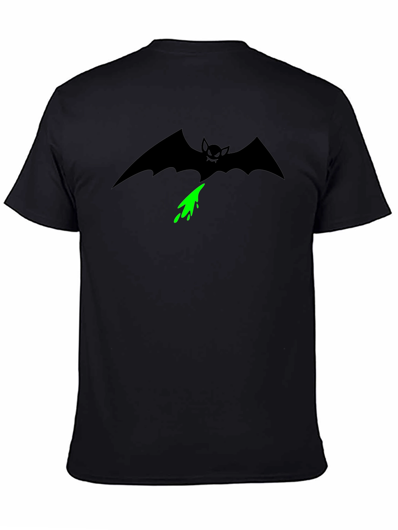 Black Bat Graphic T-Shirt