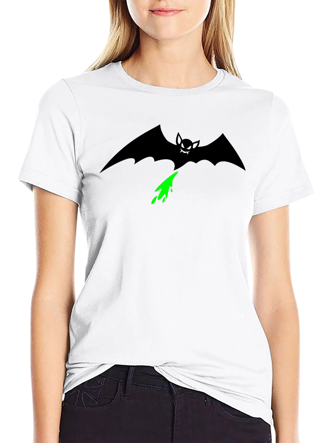 Black Bat Graphic T-Shirt