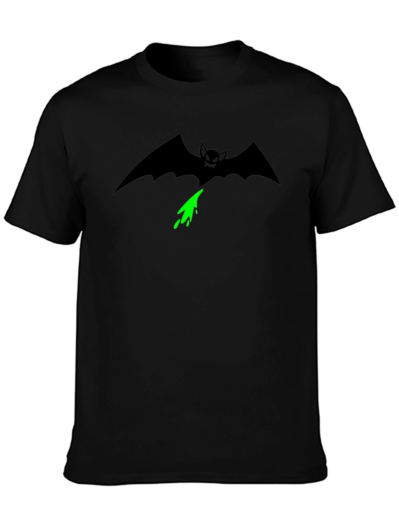 Black Bat Graphic T-Shirt