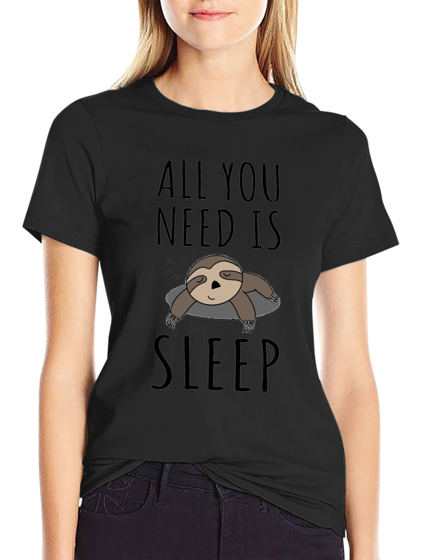 All You Need Is Sleep Sloth T-Shirt