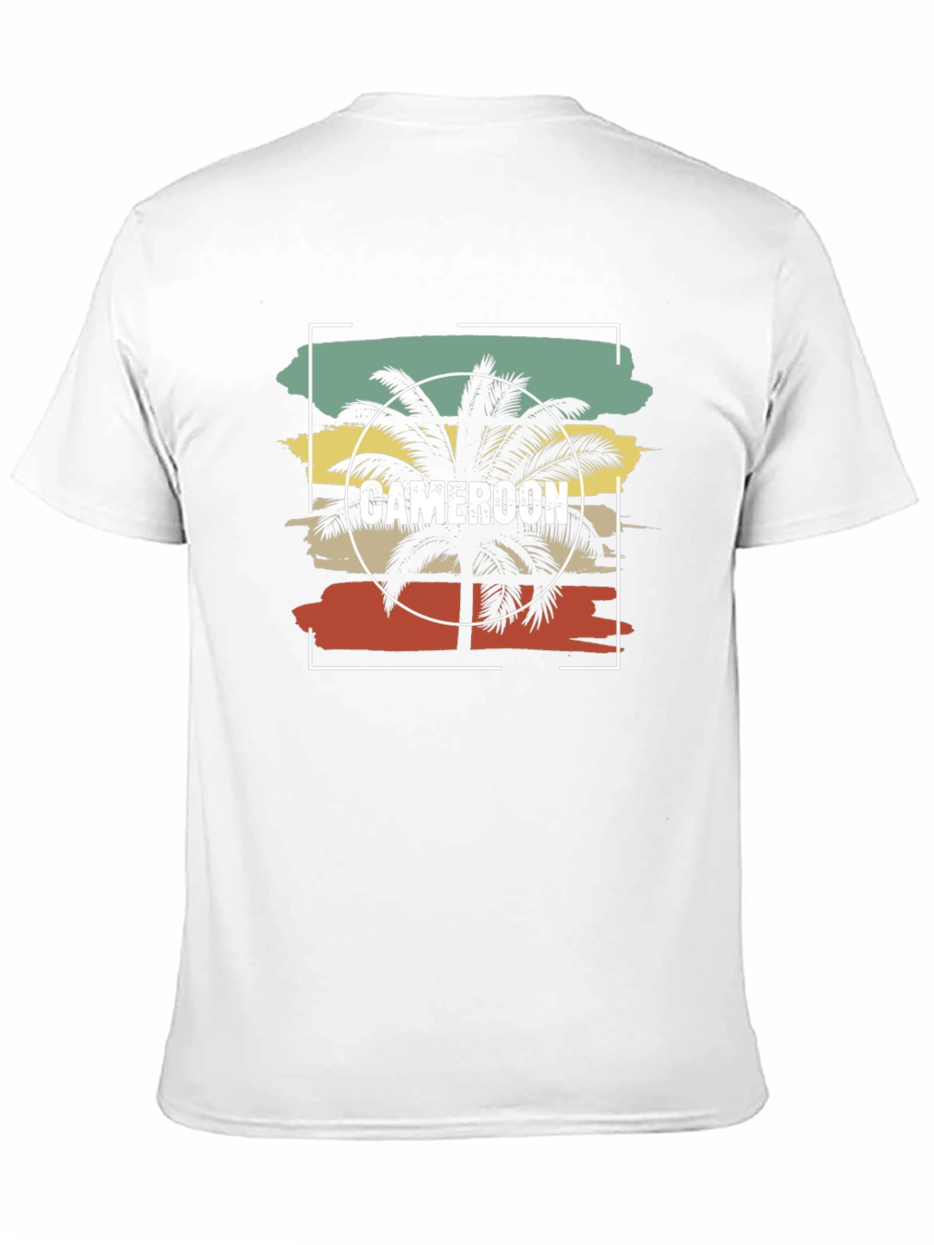 Cameroon Palm Tree Retro T-Shirt