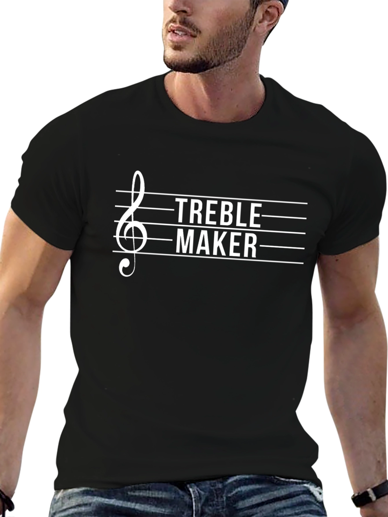 Treble Maker Graphic T-Shirt - Music Lover Tee