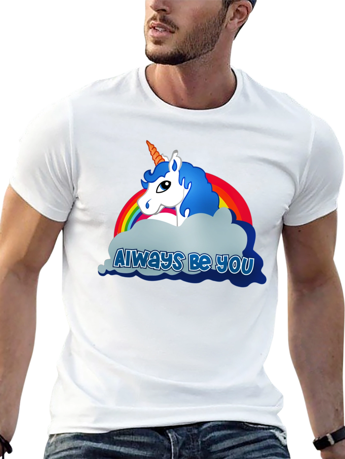 Always Be You Unicorn Graphic T-Shirt