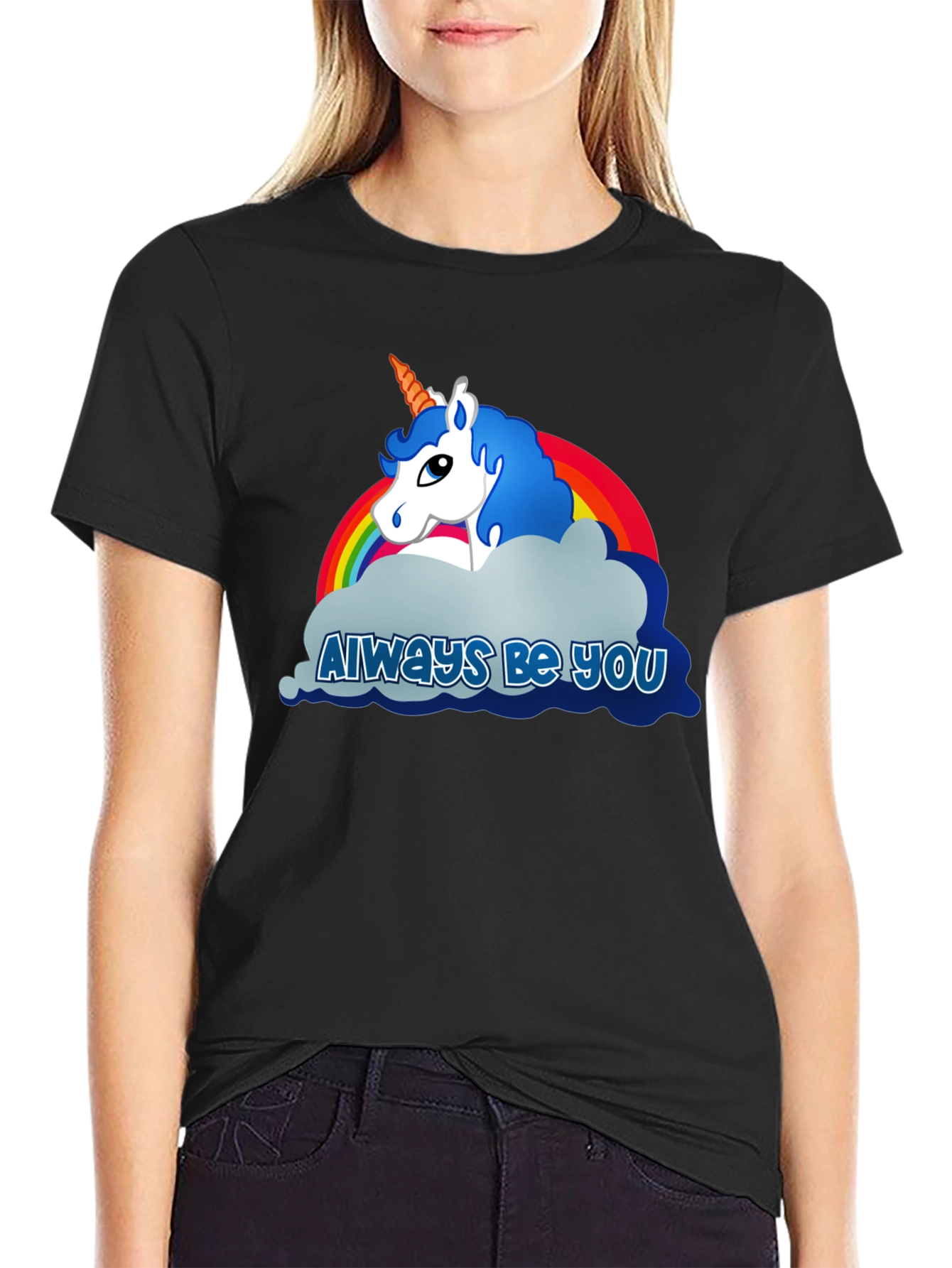 Always Be You Unicorn Graphic T-Shirt