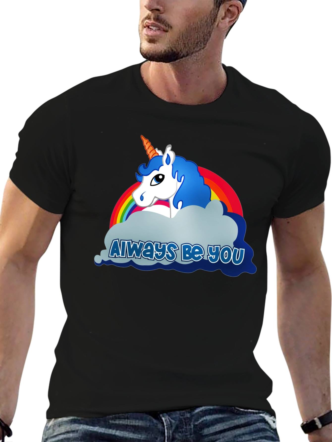 Always Be You Unicorn Graphic T-Shirt