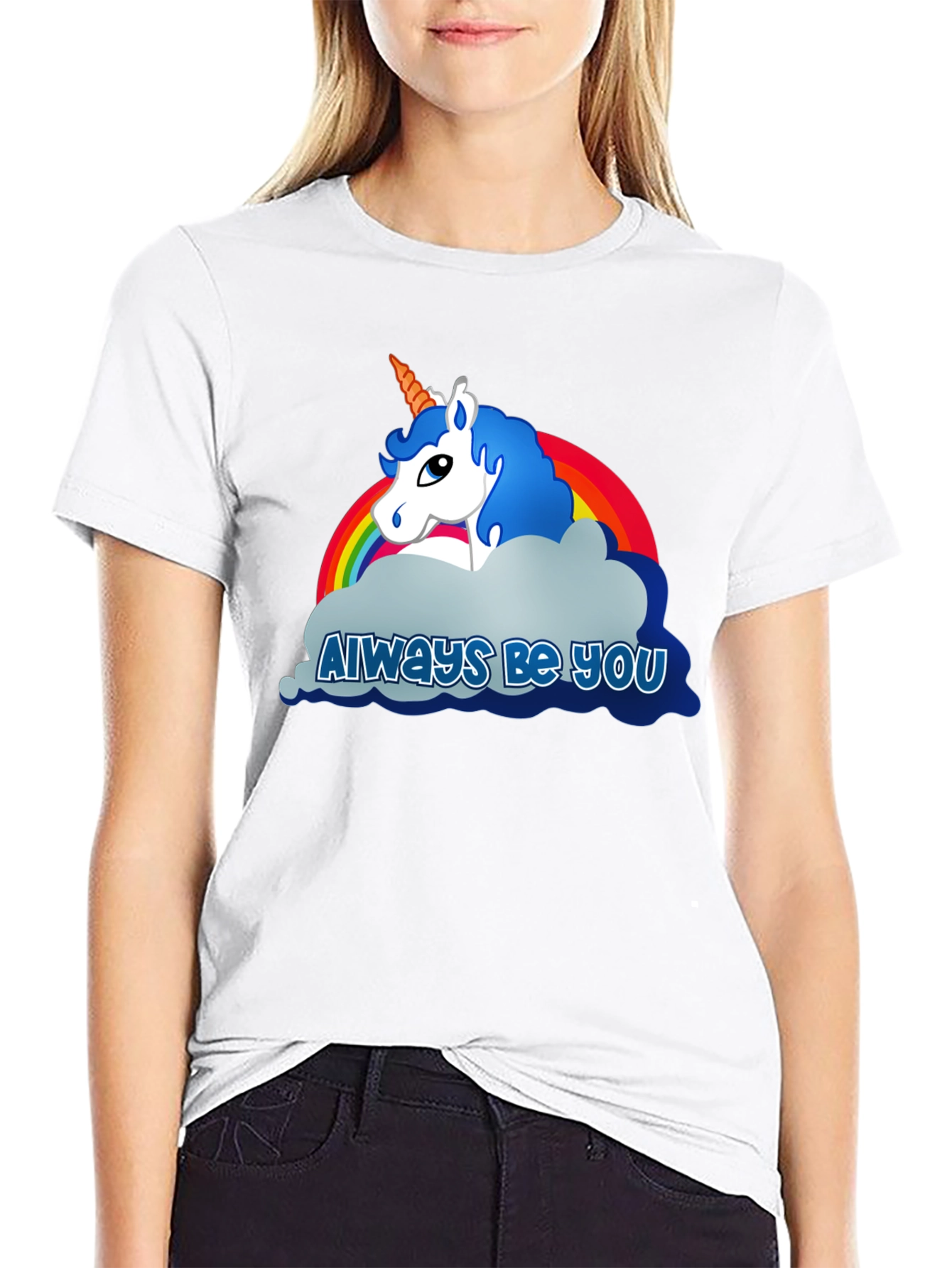 Always Be You Unicorn Graphic T-Shirt