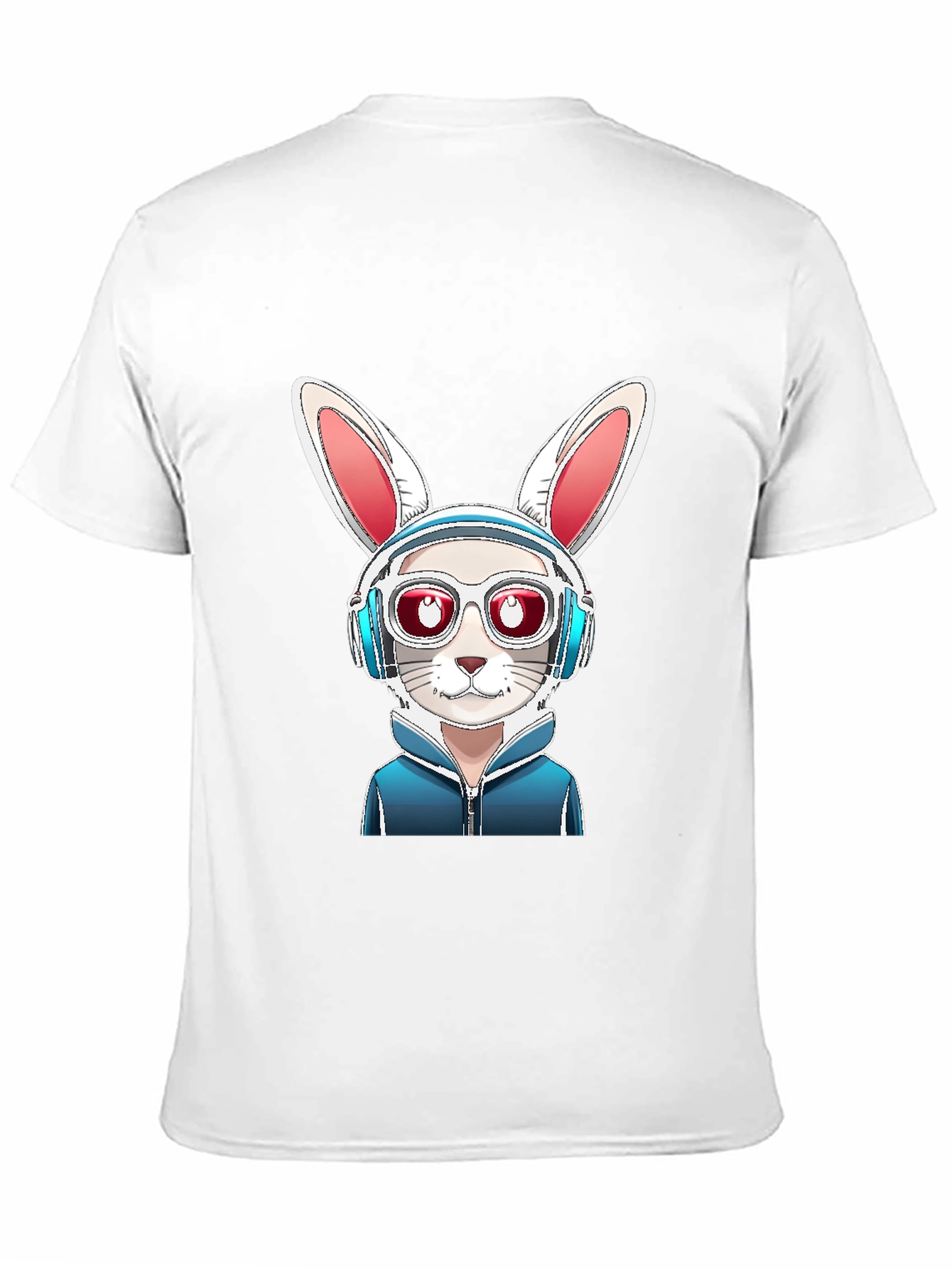 Cool Rabbit Graphic Tee - Urban Style