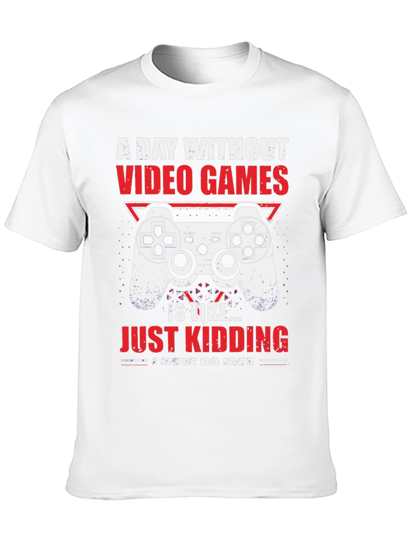 Funny Gamer T-Shirt - A Day Without Video Games