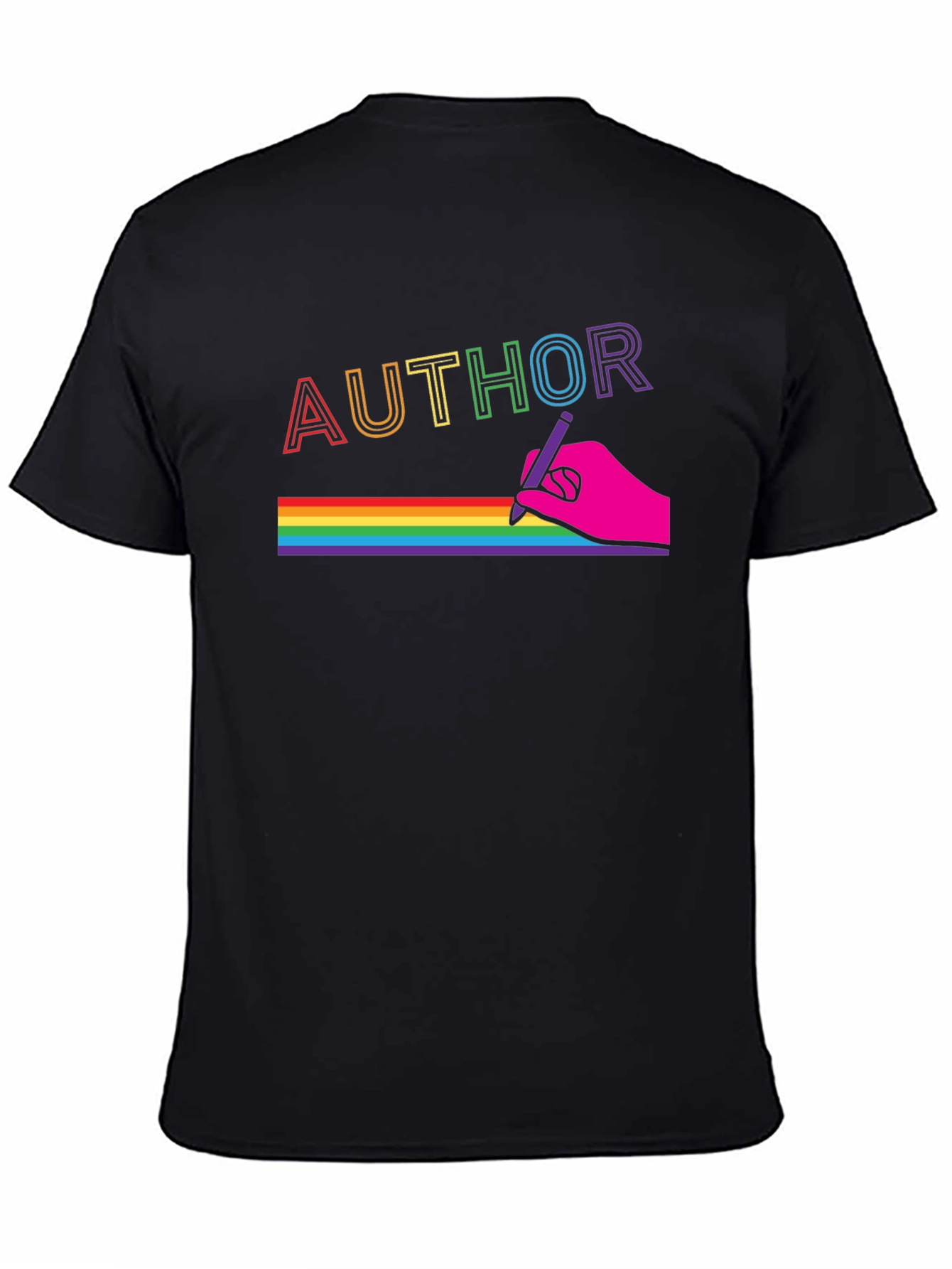 Rainbow Author Graphic Tee