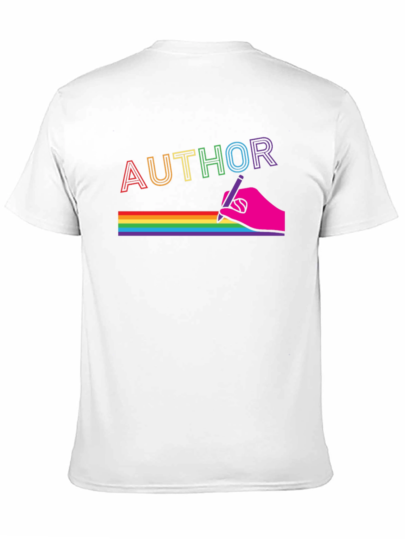 Rainbow Author Graphic Tee