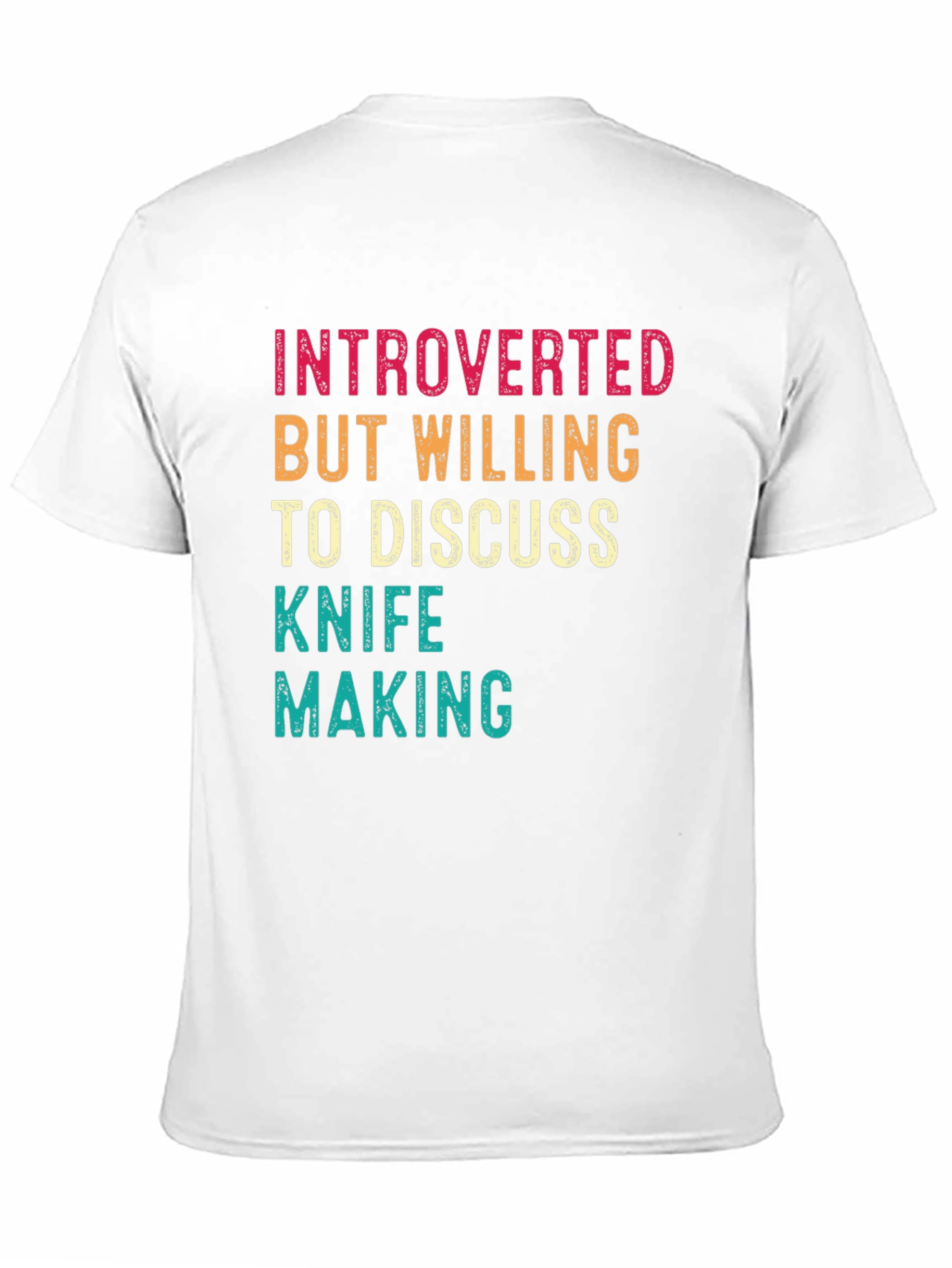 Introverted Knife Making Graphic Tee