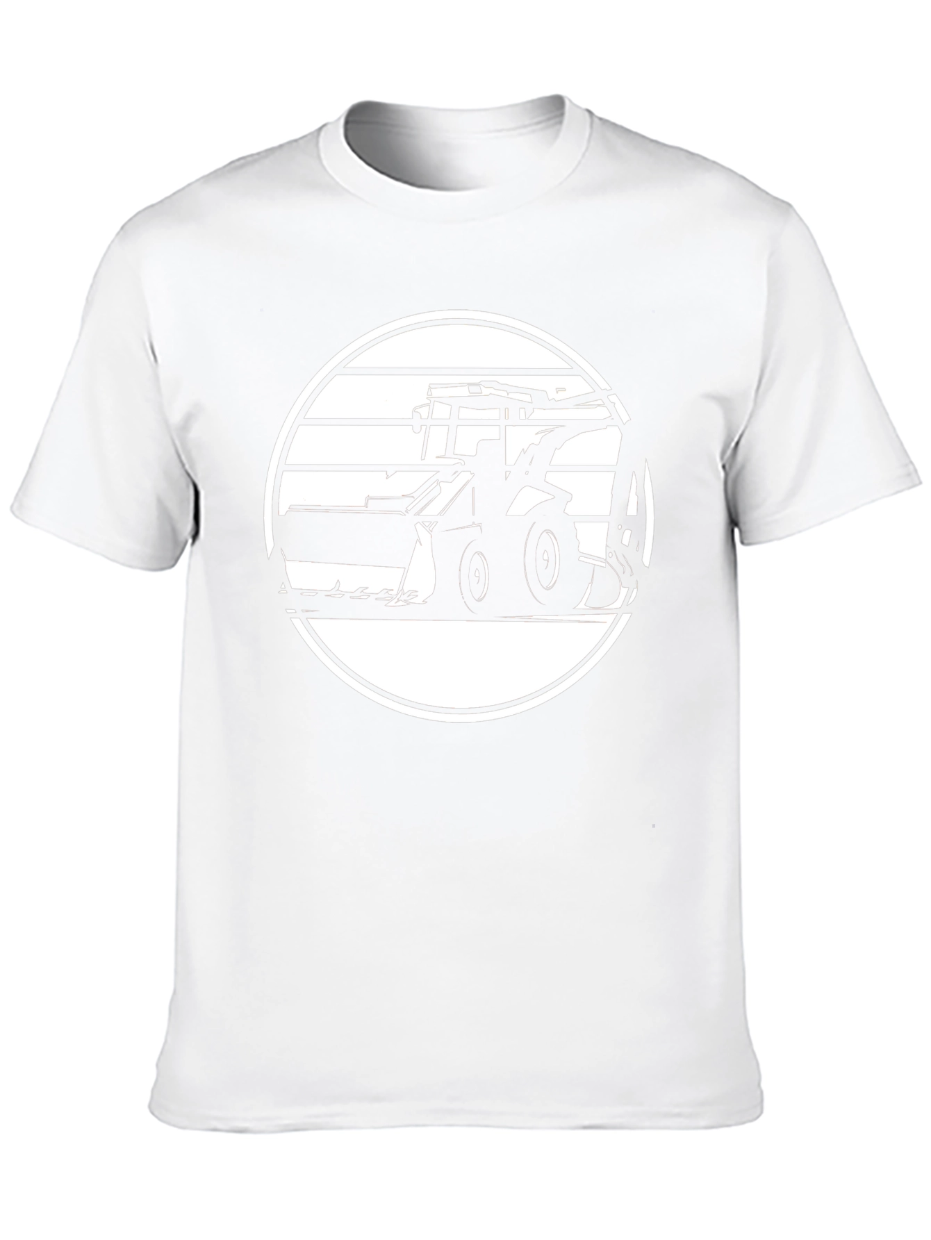 Black Bulldozer Graphic Tee