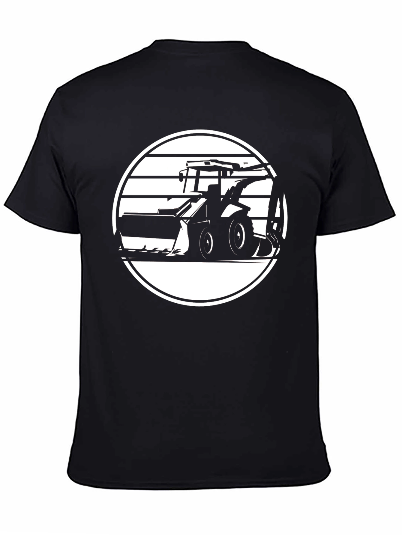 Black Bulldozer Graphic Tee
