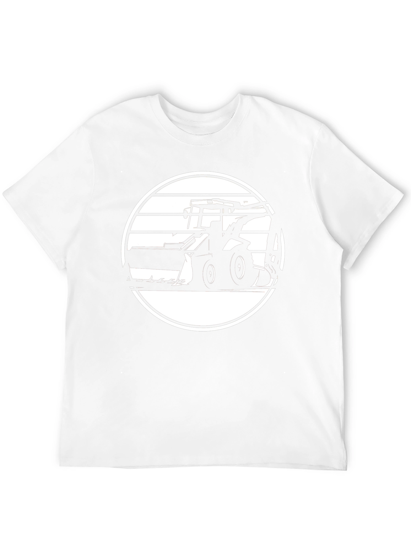 Black Bulldozer Graphic Tee