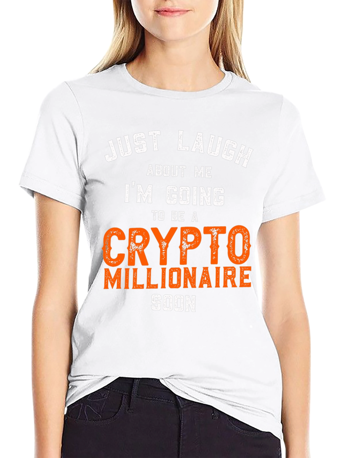 Crypto Millionaire T-Shirt - Just Laugh Graphic Tee