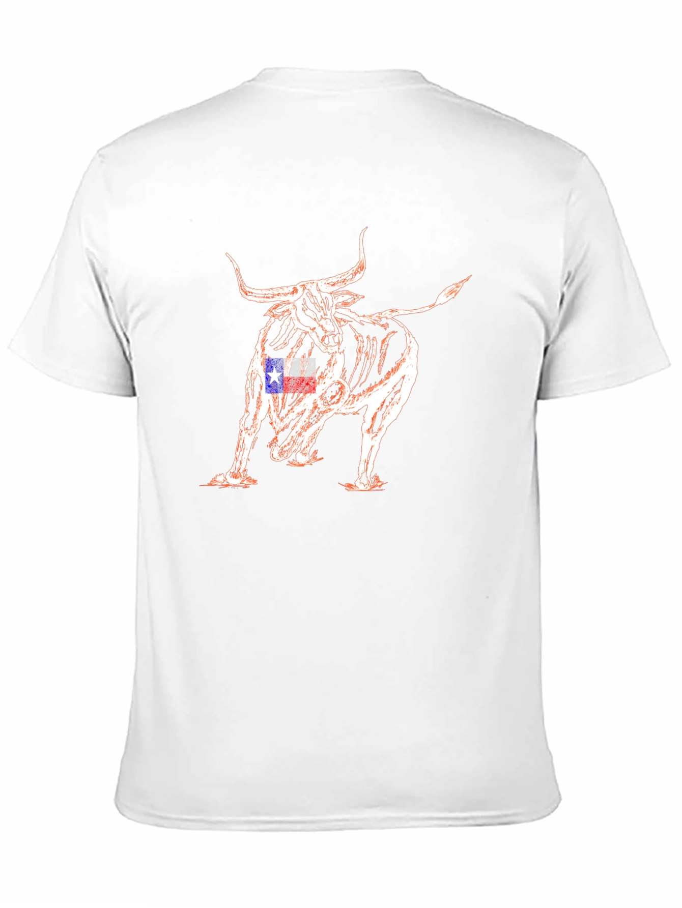 Texas Bull Graphic Tee - Bold & Unique Design