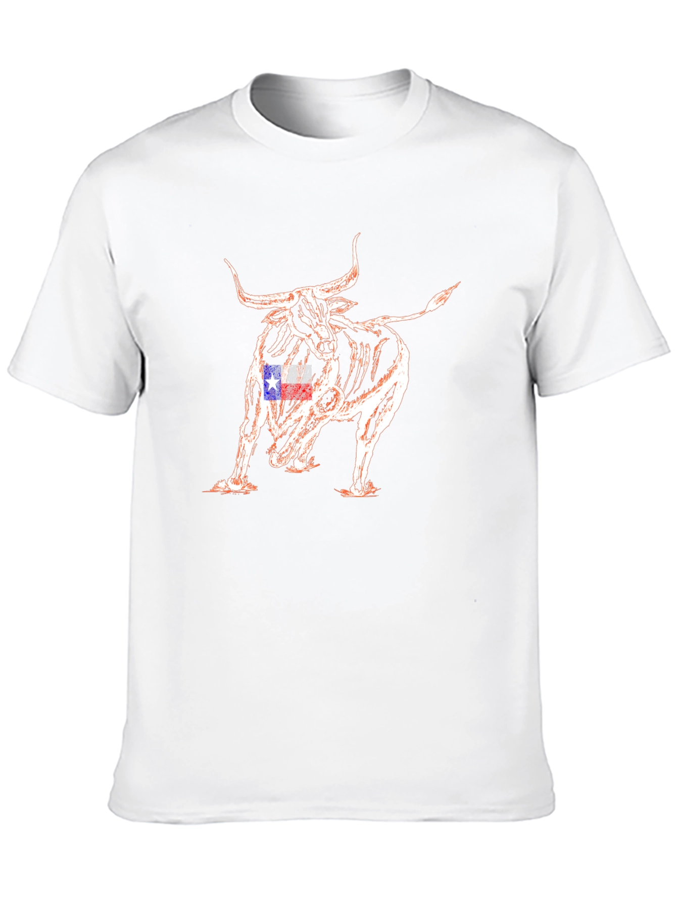 Texas Bull Graphic Tee - Bold & Unique Design