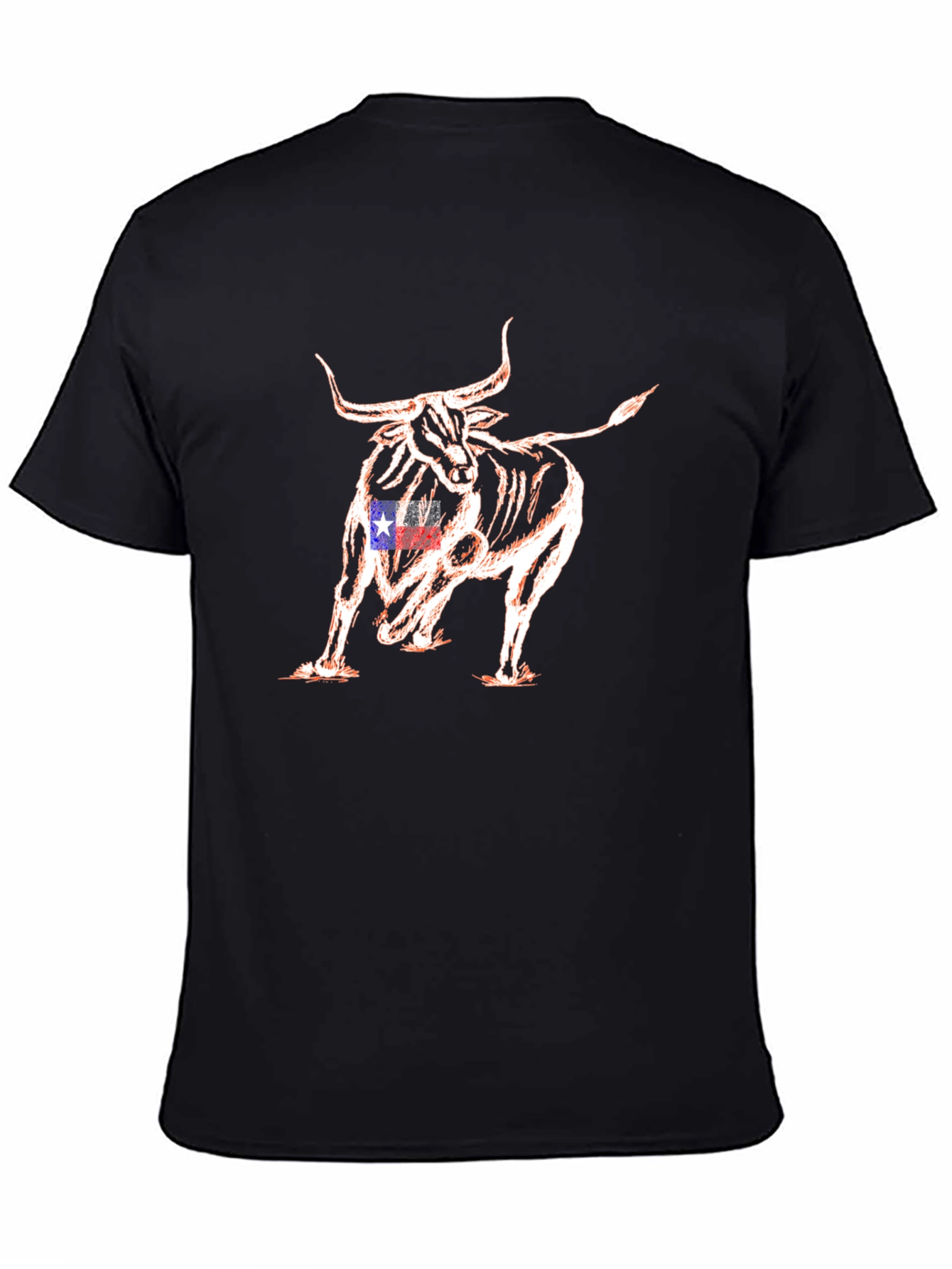 Texas Bull Graphic Tee - Bold & Unique Design