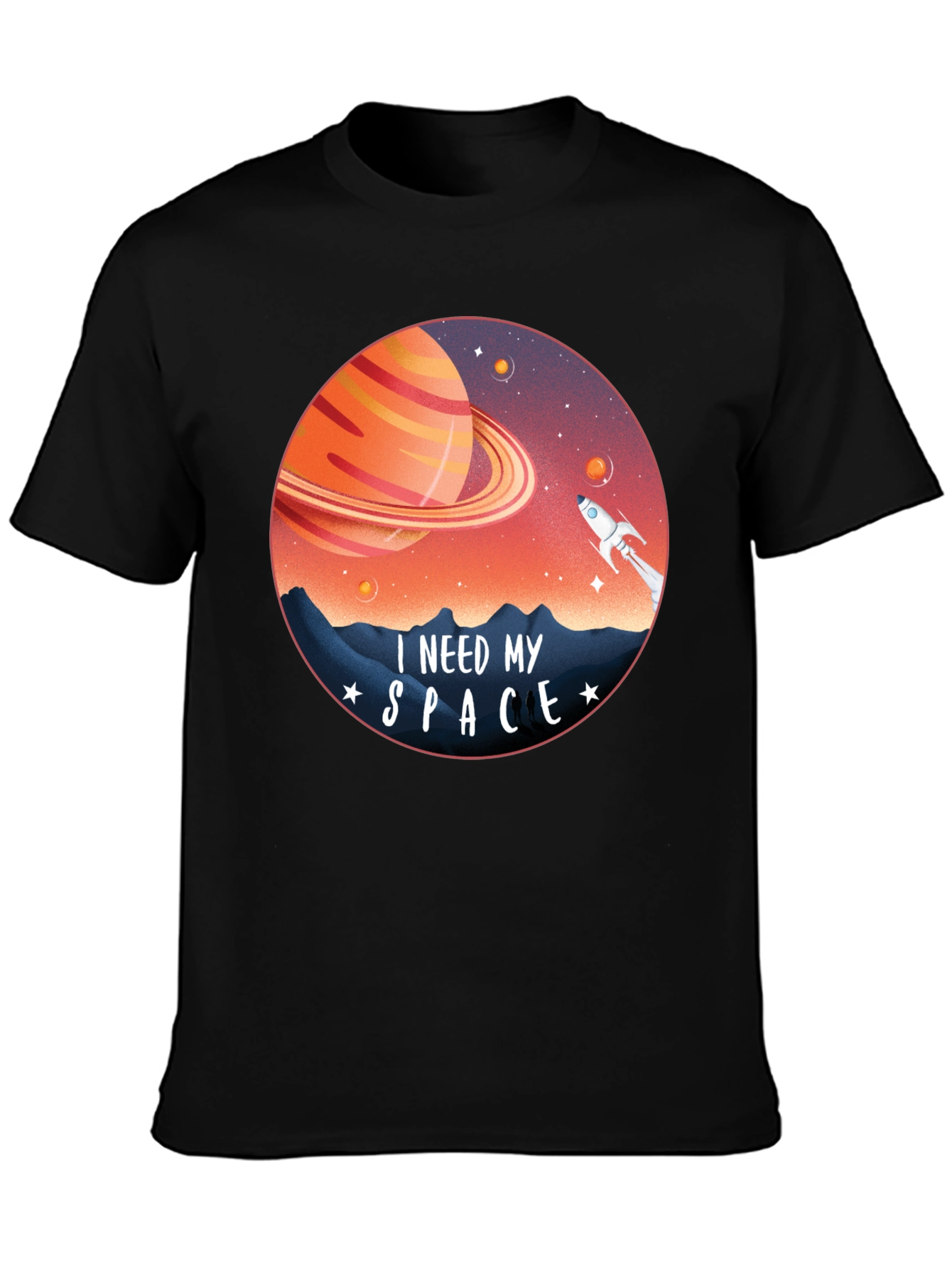 I Need My Space Graphic T-Shirt