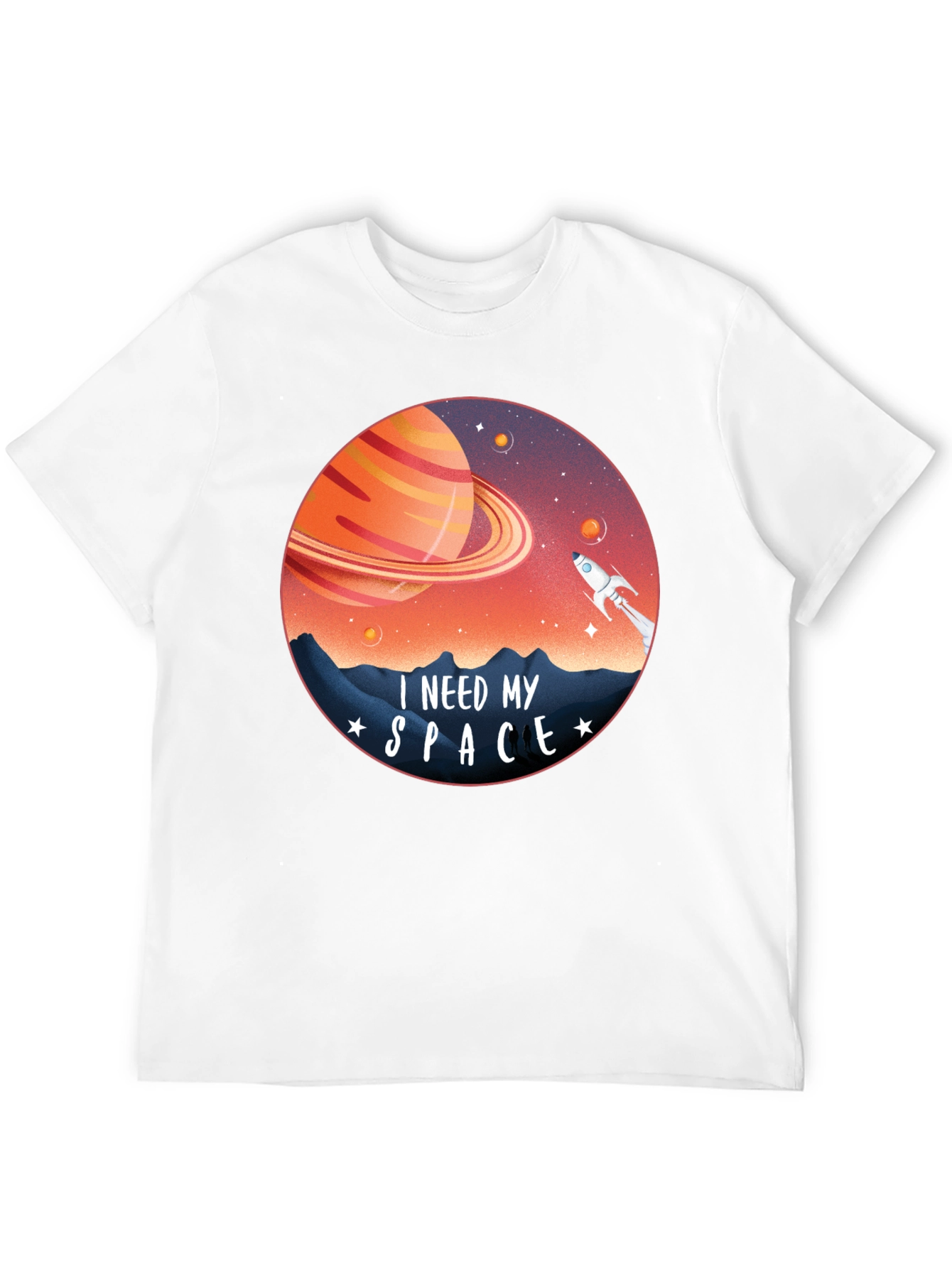 I Need My Space Graphic T-Shirt