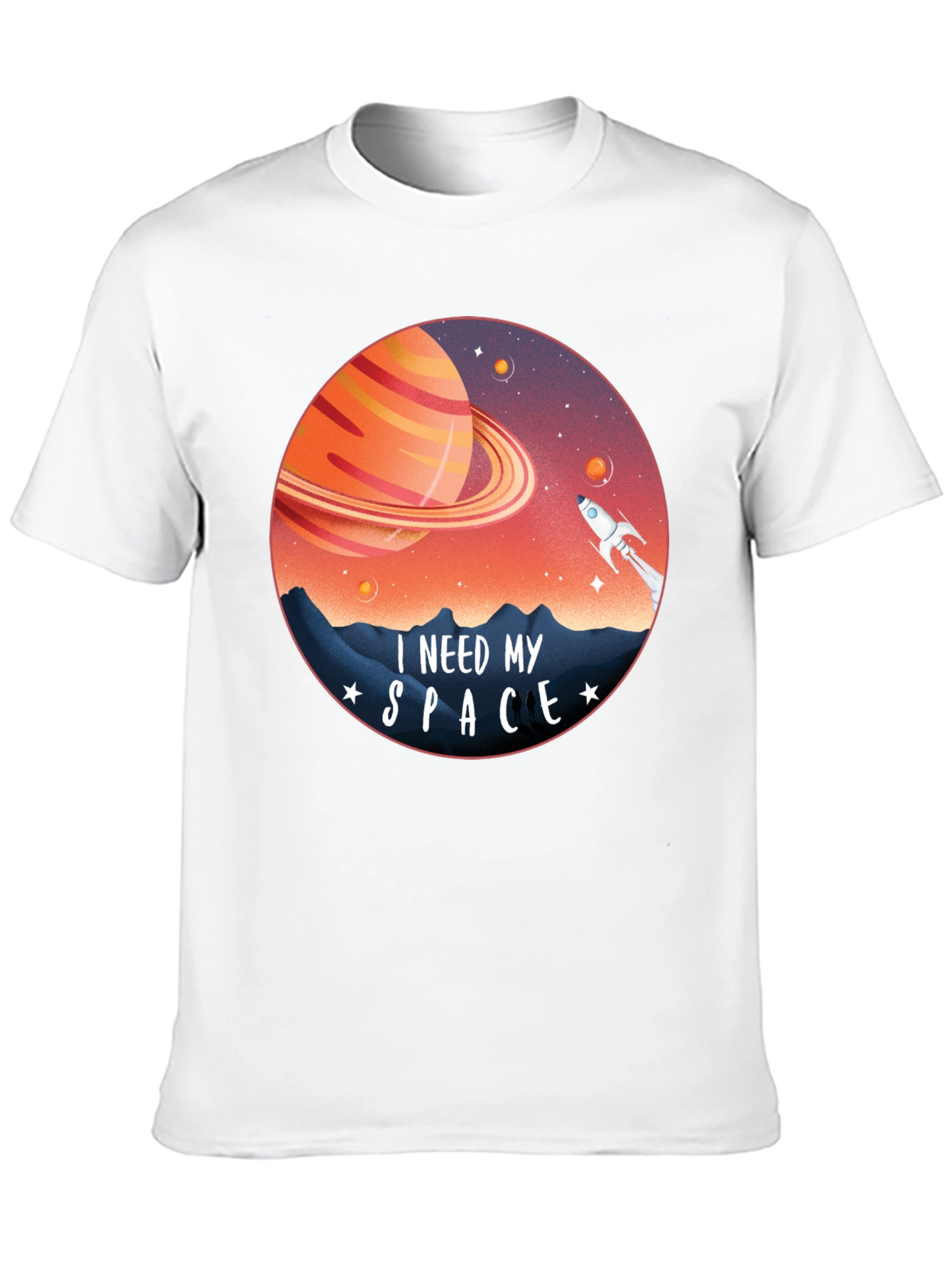 I Need My Space Graphic T-Shirt