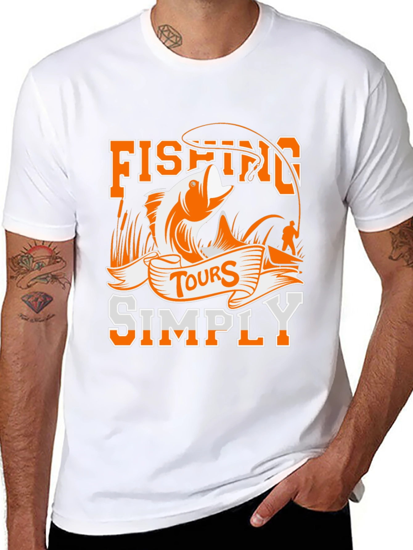 Fishing Tours Simply Graphic Tee