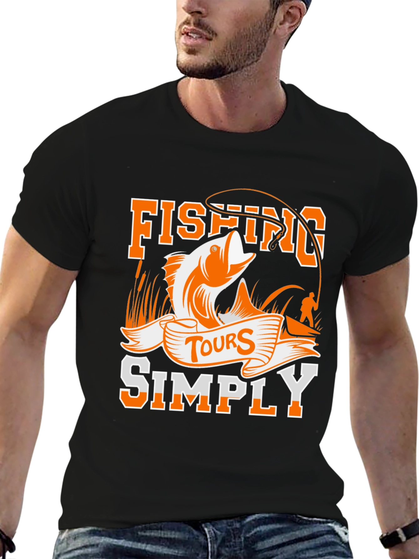 Fishing Tours Simply Graphic Tee