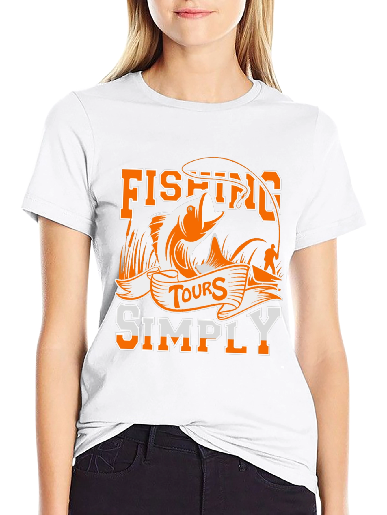 Fishing Tours Simply Graphic Tee