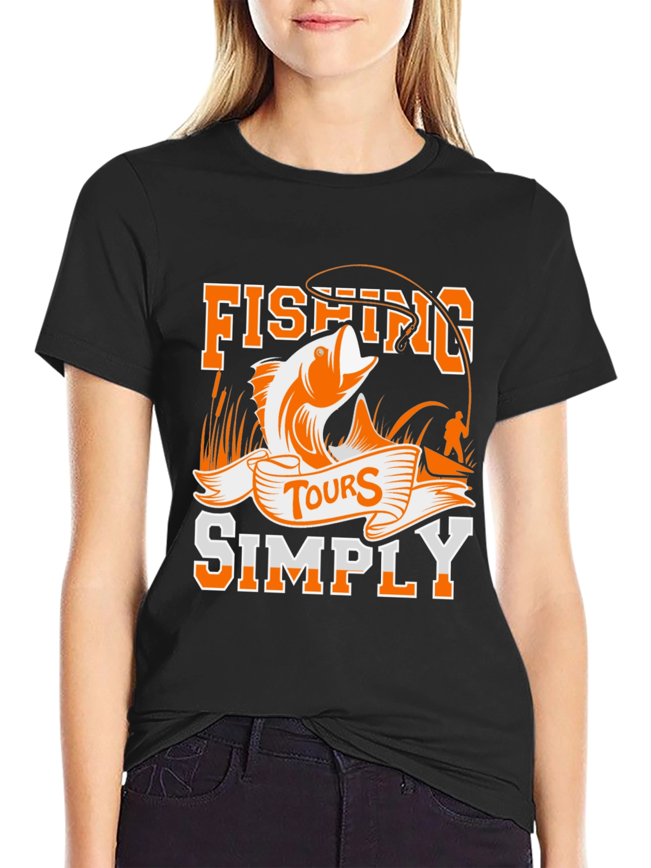 Fishing Tours Simply Graphic Tee