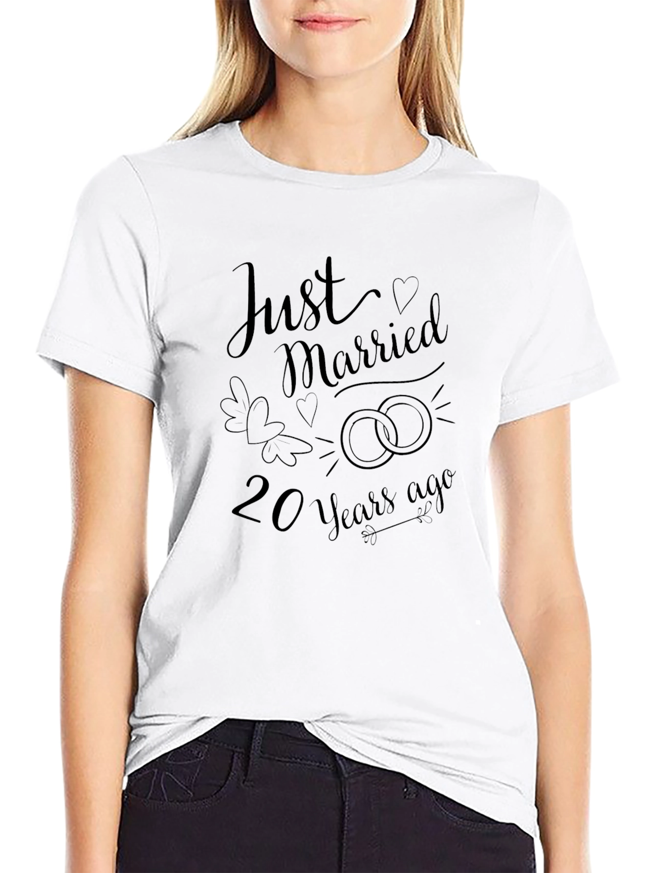Just Married 20 Years Ago T-Shirt
