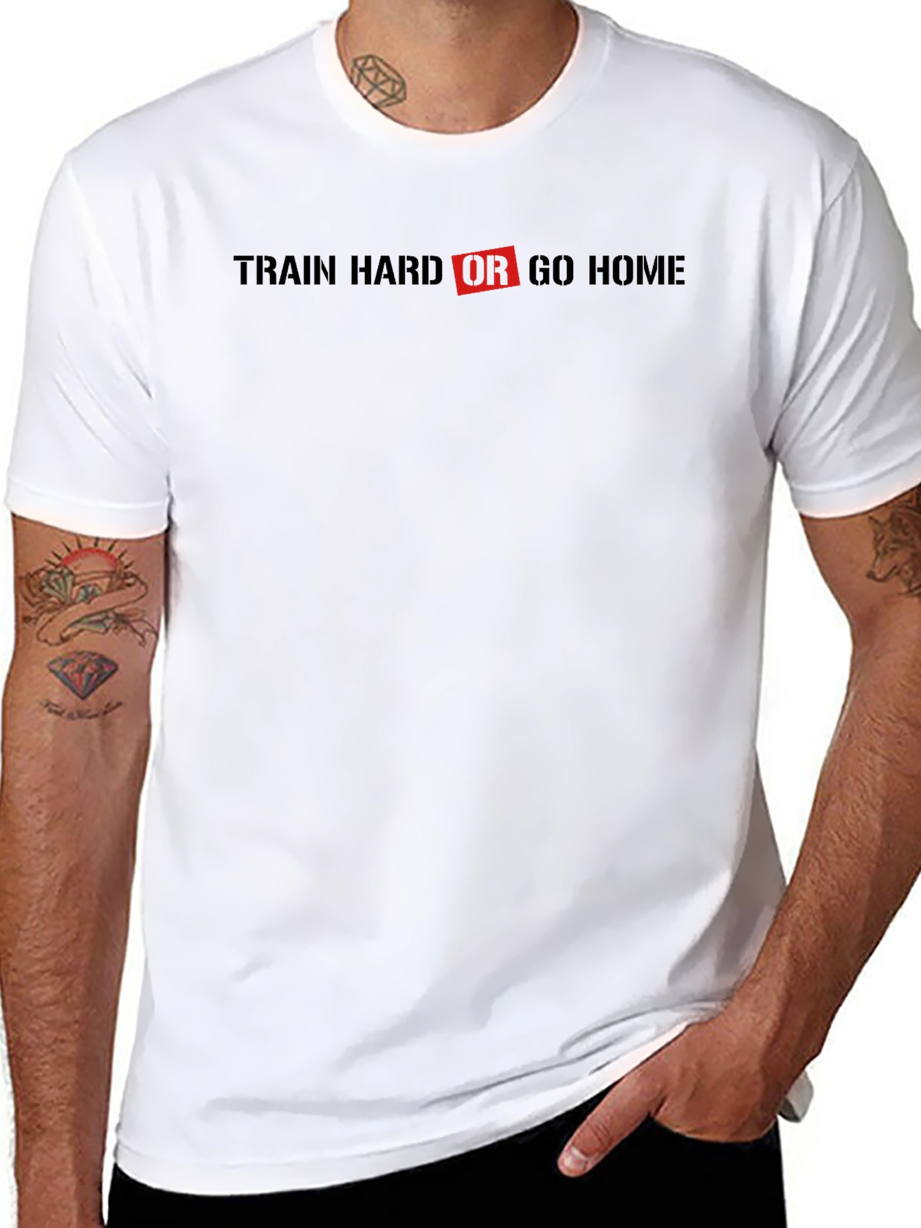 Train Hard Graphic Tee