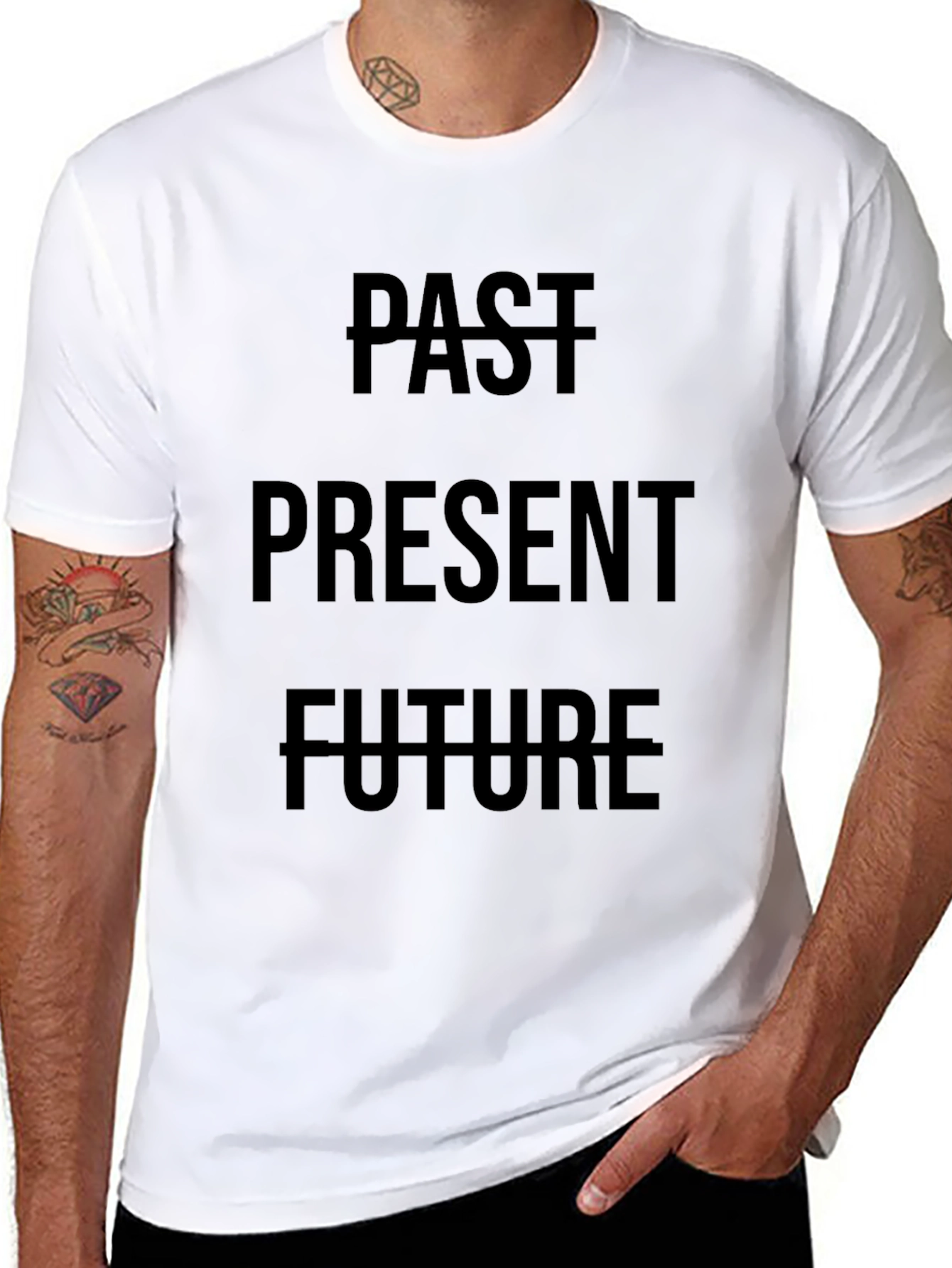 Past Present Future Graphic Tee