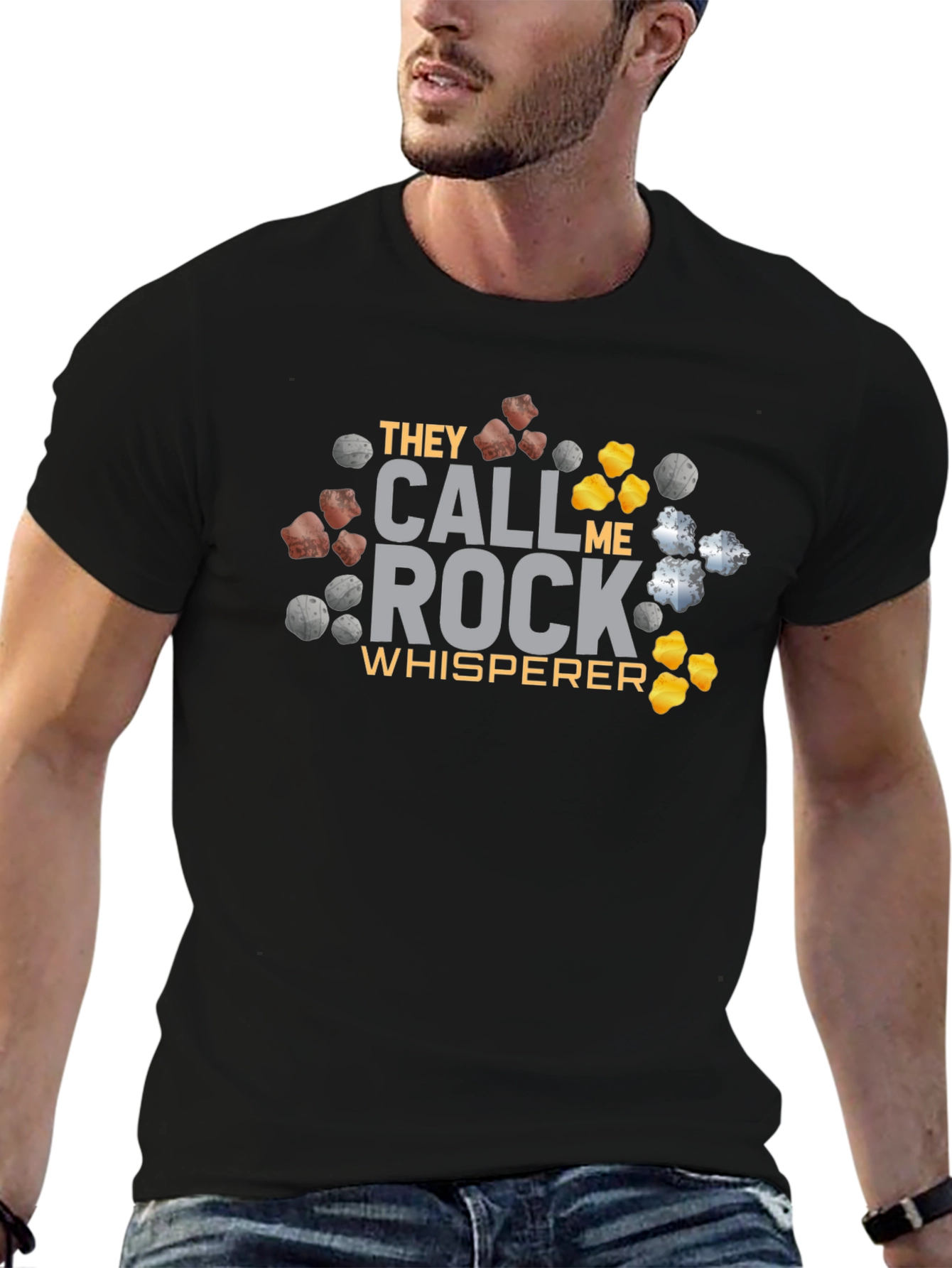 Rock Whisperer Graphic T-Shirt