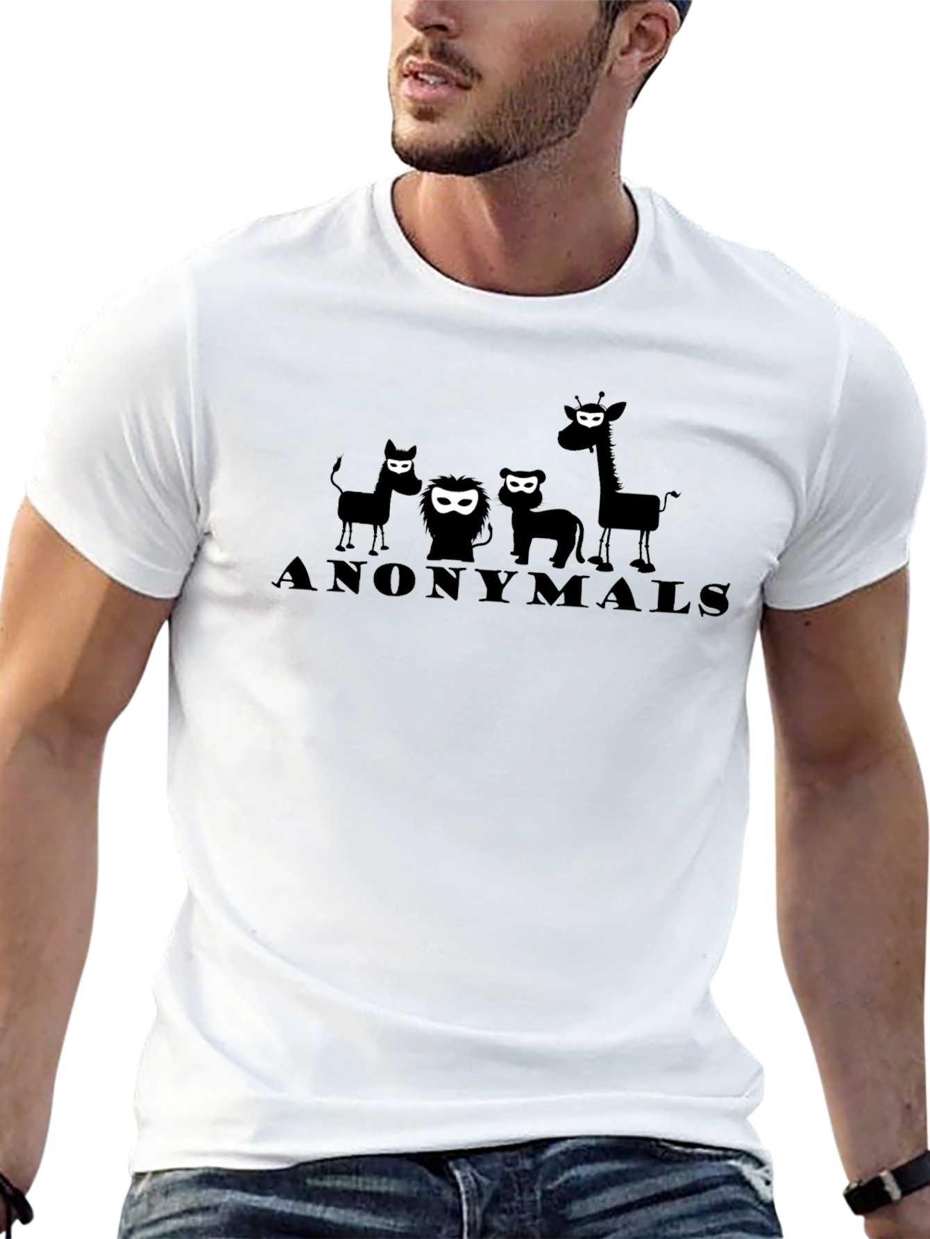 Anonymals Crew Neck T-Shirt