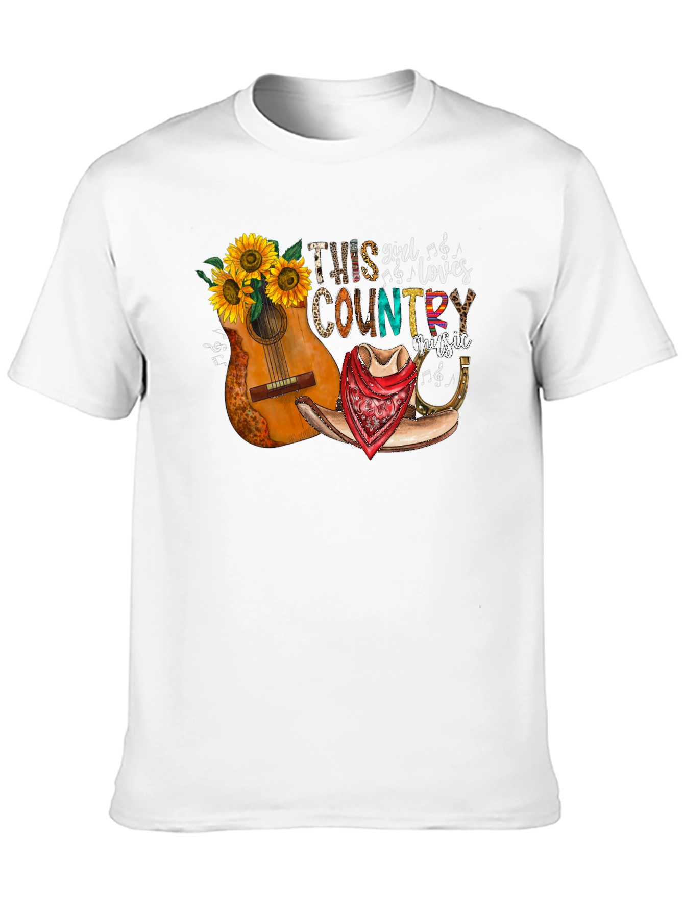 Country Music Lover Graphic Tee