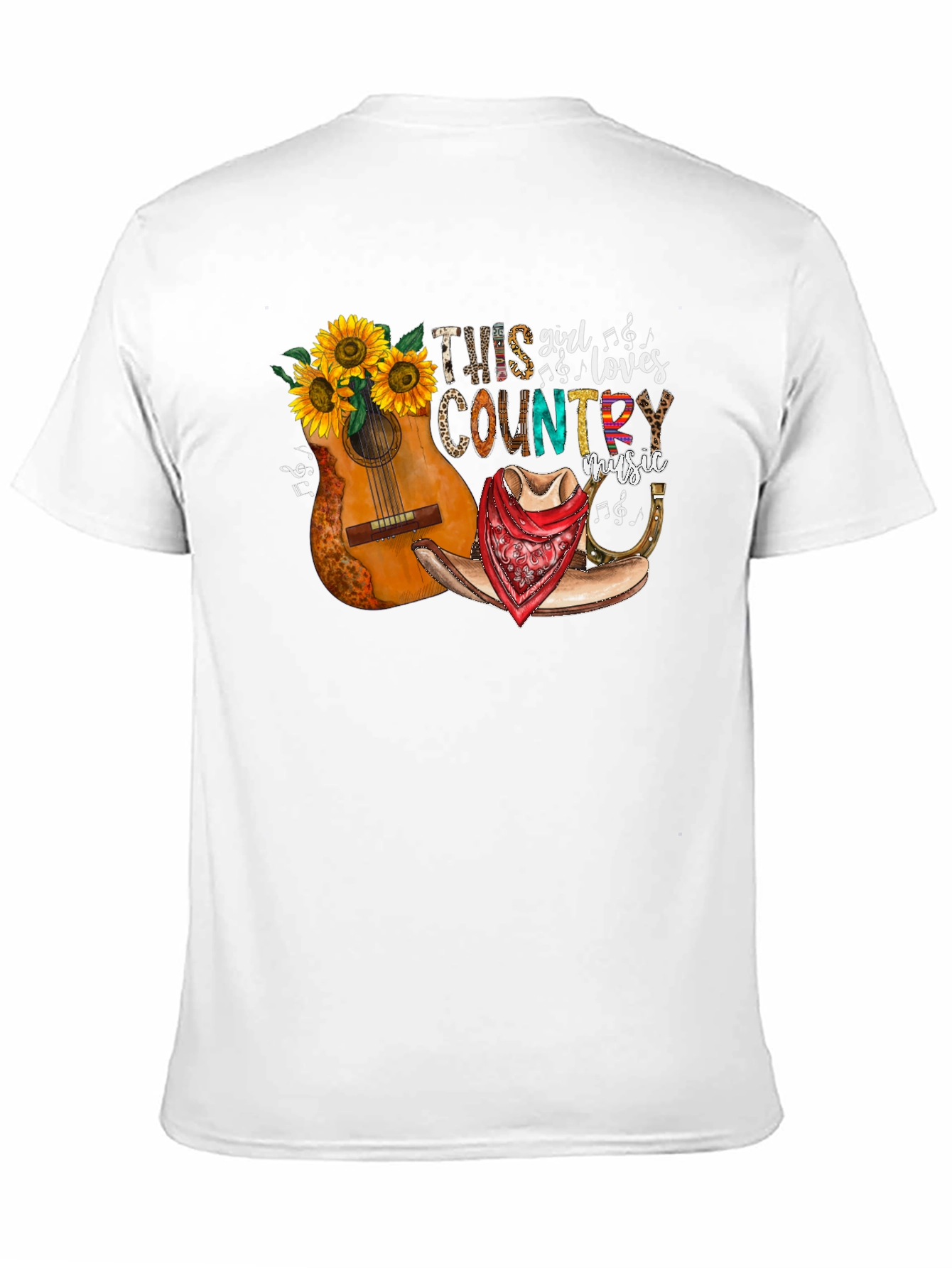 Country Music Lover Graphic Tee