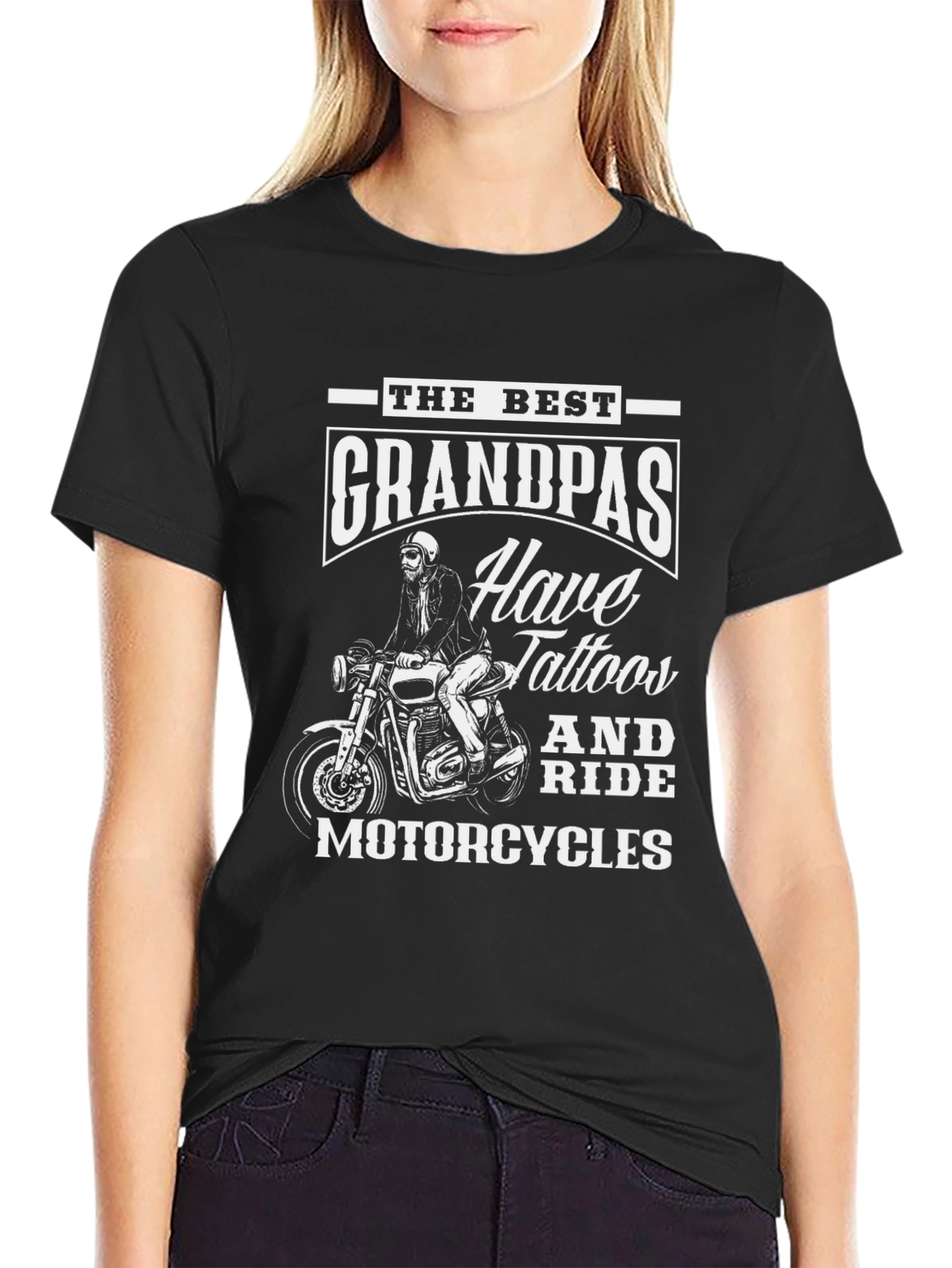Best Grandpas Have Tattoos and Ride Motorcycles T-Shirt
