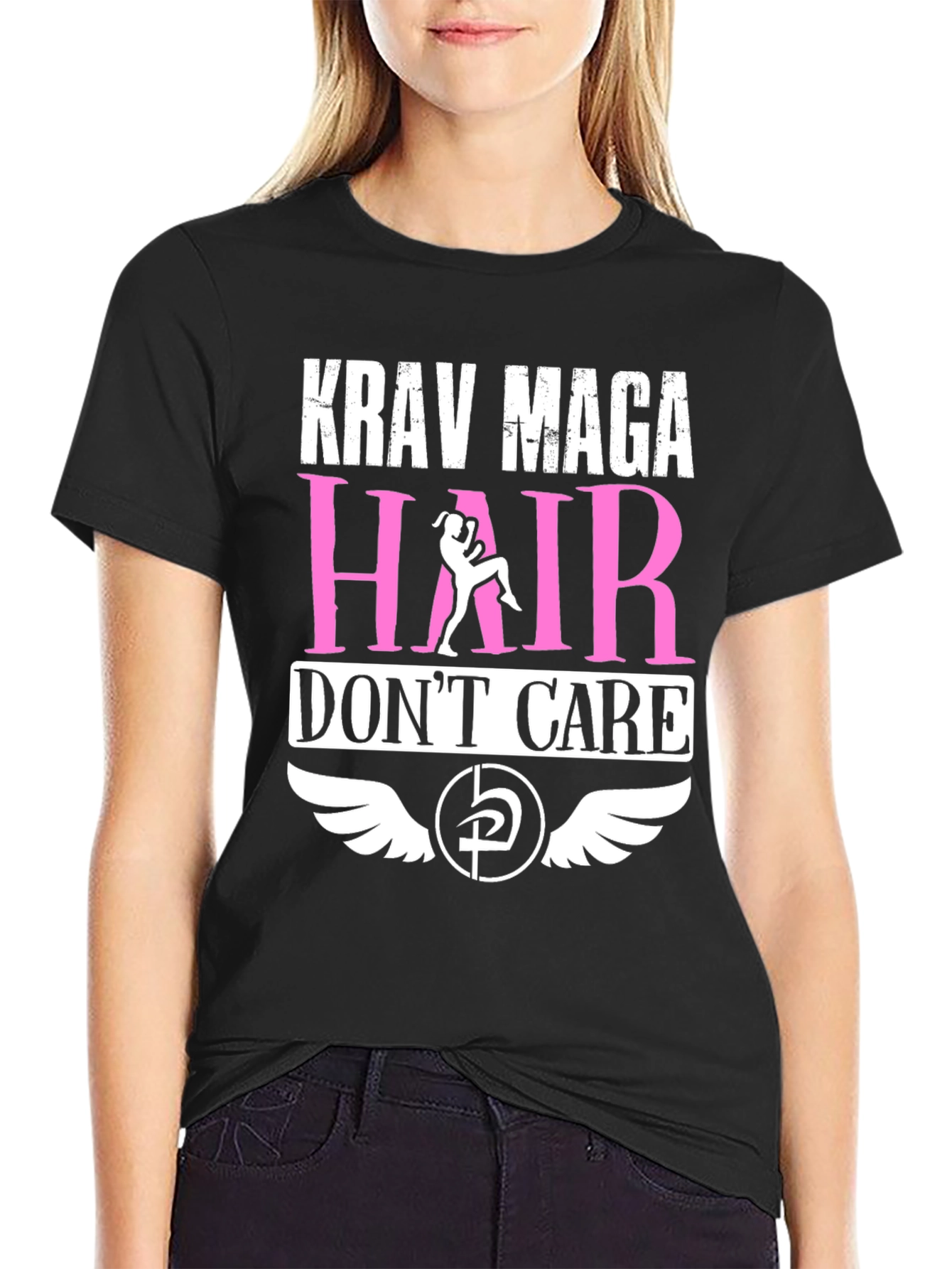 Krav Maga Hair Dont Care Graphic Tee