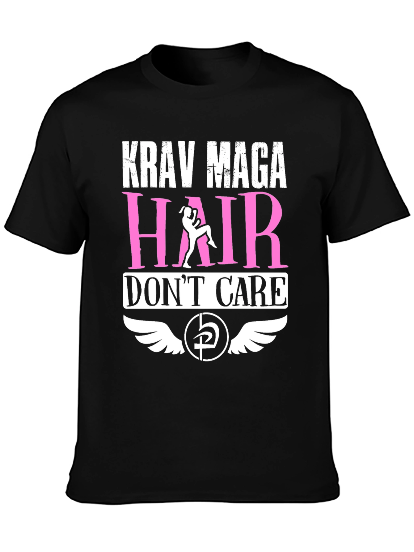 Krav Maga Hair Dont Care Graphic Tee
