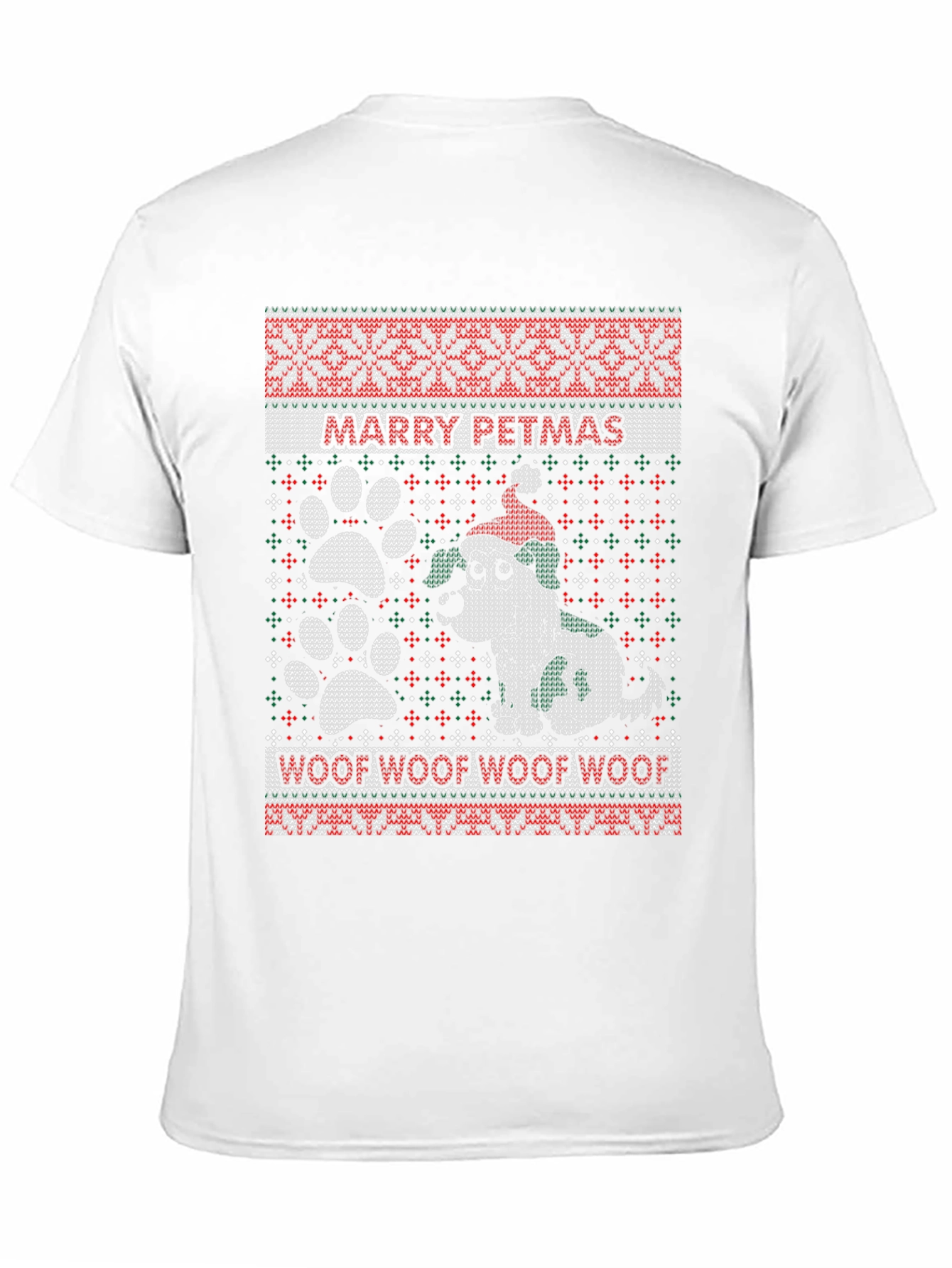 Marry Petmas Ugly Christmas T-Shirt