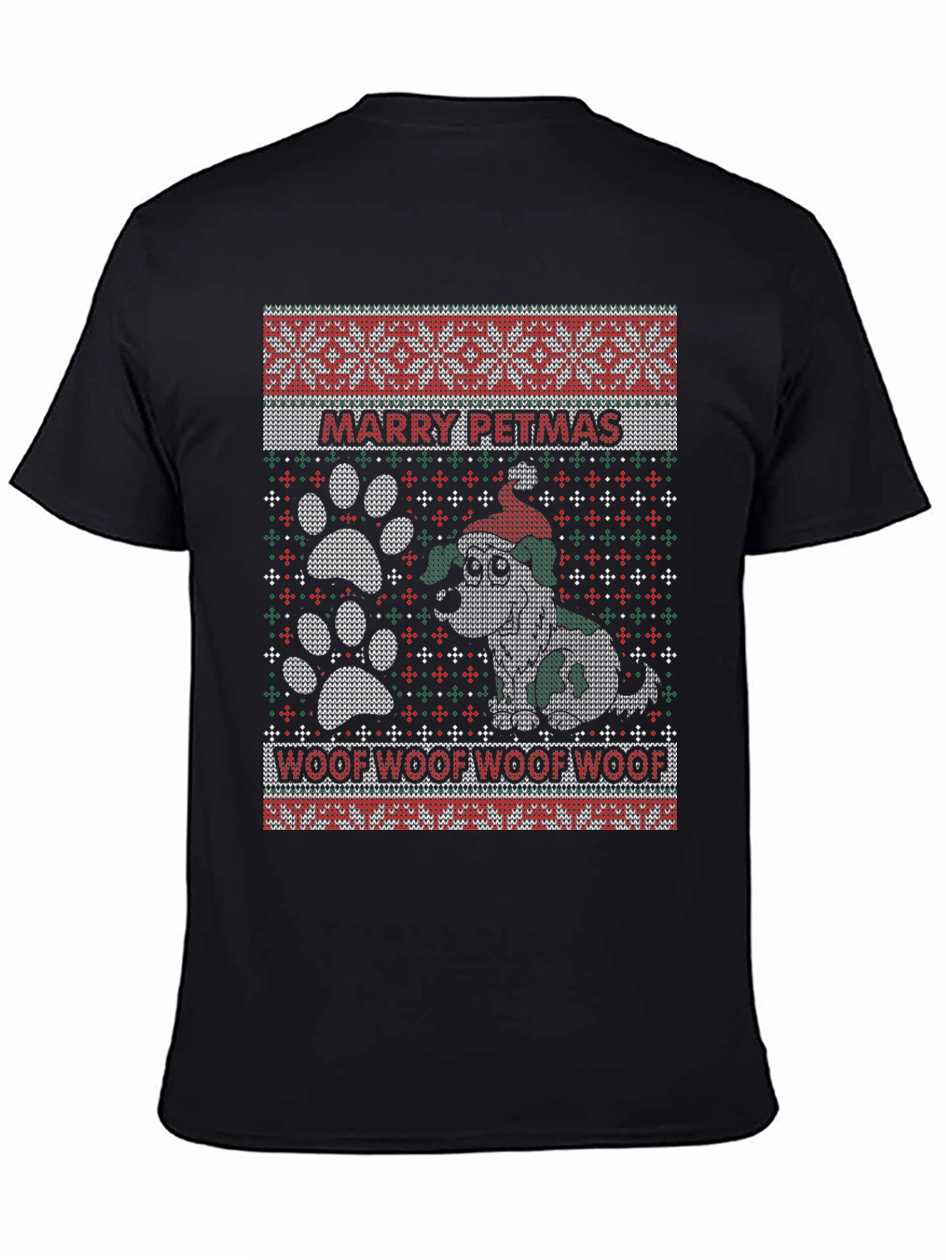 Marry Petmas Ugly Christmas T-Shirt