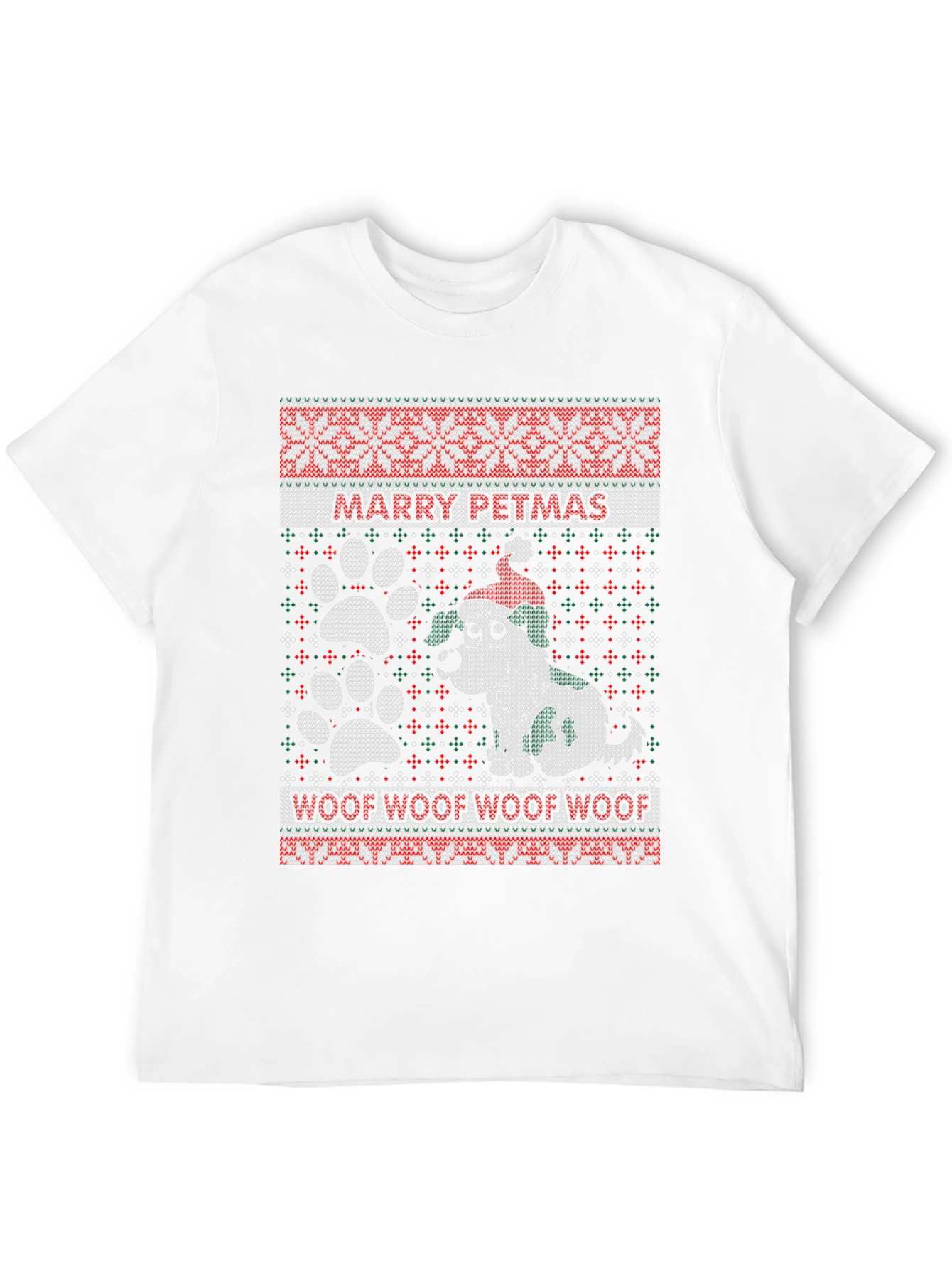 Marry Petmas Ugly Christmas T-Shirt