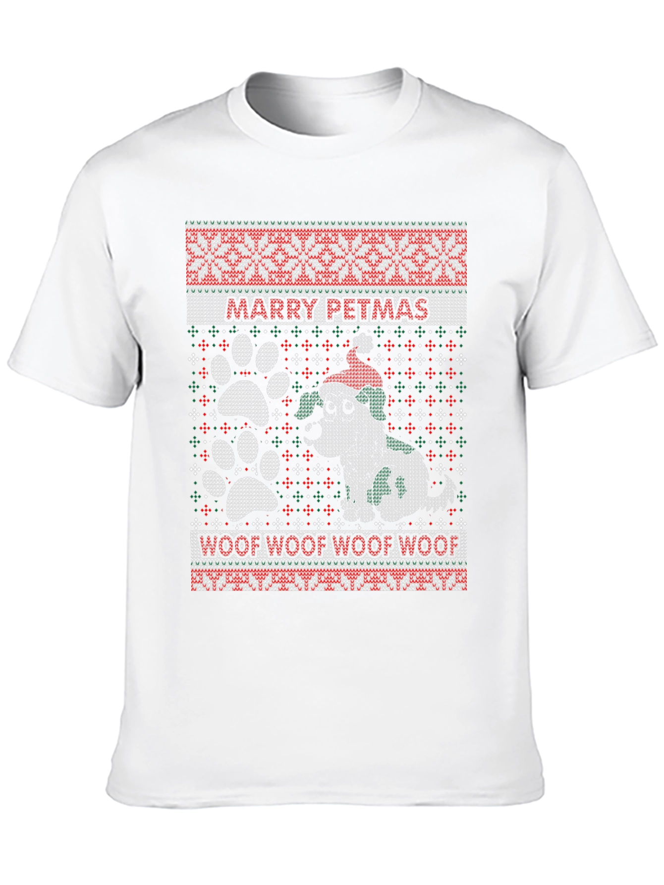 Marry Petmas Ugly Christmas T-Shirt