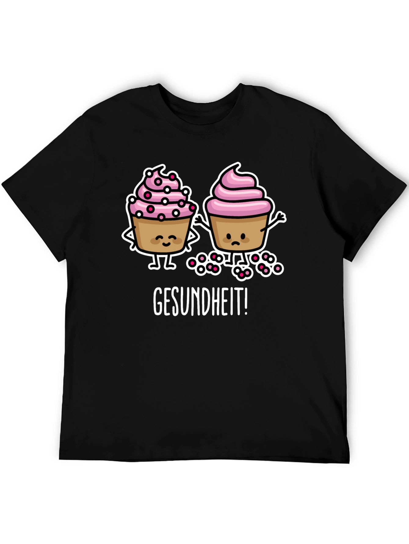 Gesundheit Cupcake Graphic Tee