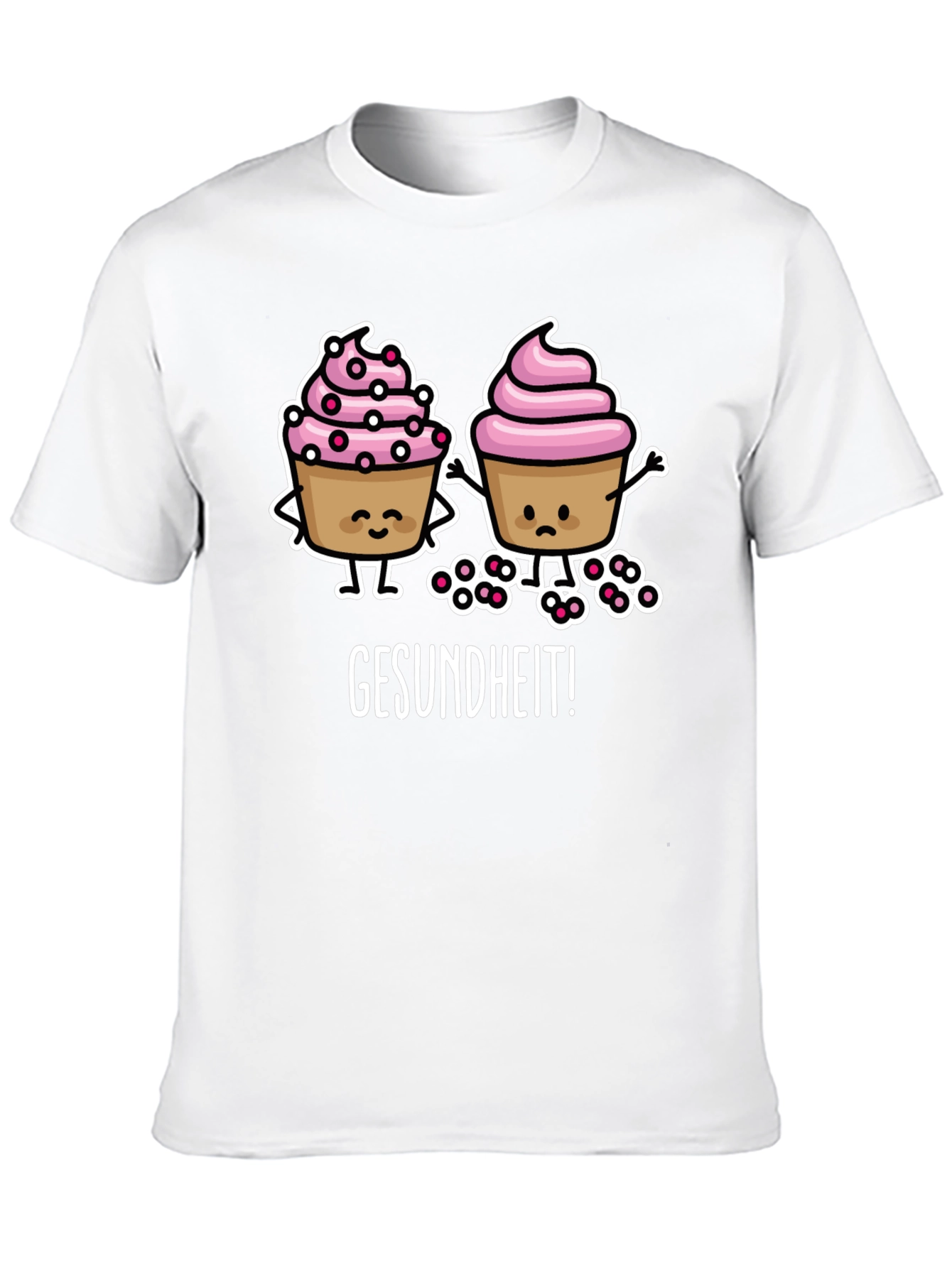 Gesundheit Cupcake Graphic Tee