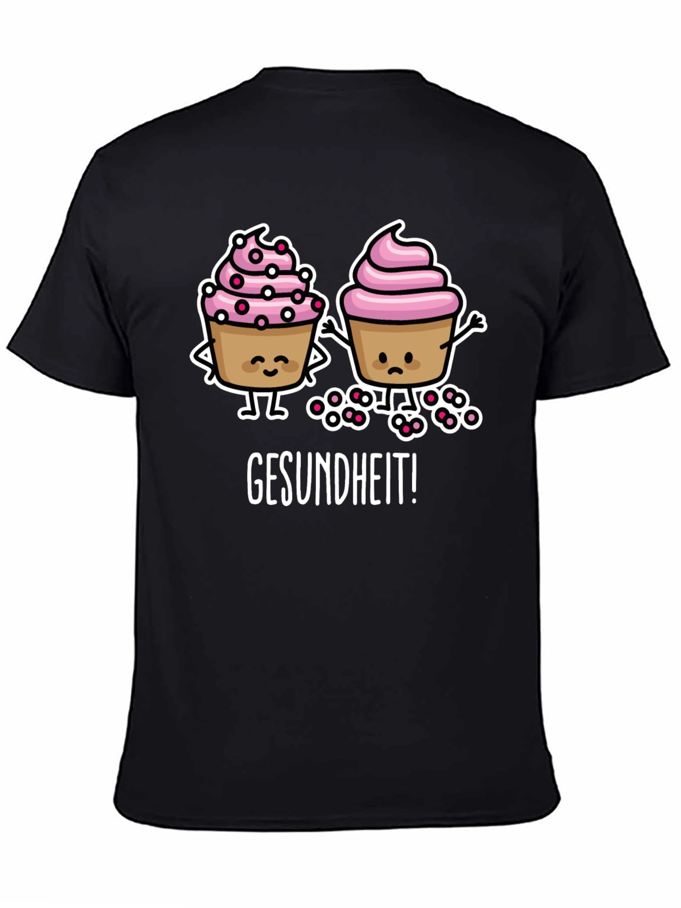 Gesundheit Cupcake Graphic Tee