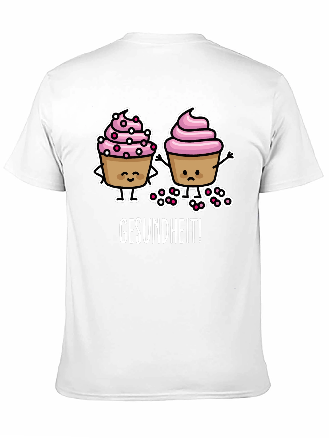 Gesundheit Cupcake Graphic Tee